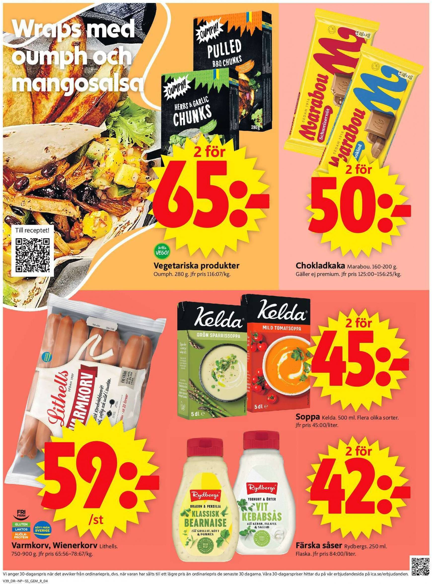 ica-supermarket - ICA Supermarket-reklambladet giltigt från 23.09. - 29.09. - page: 4