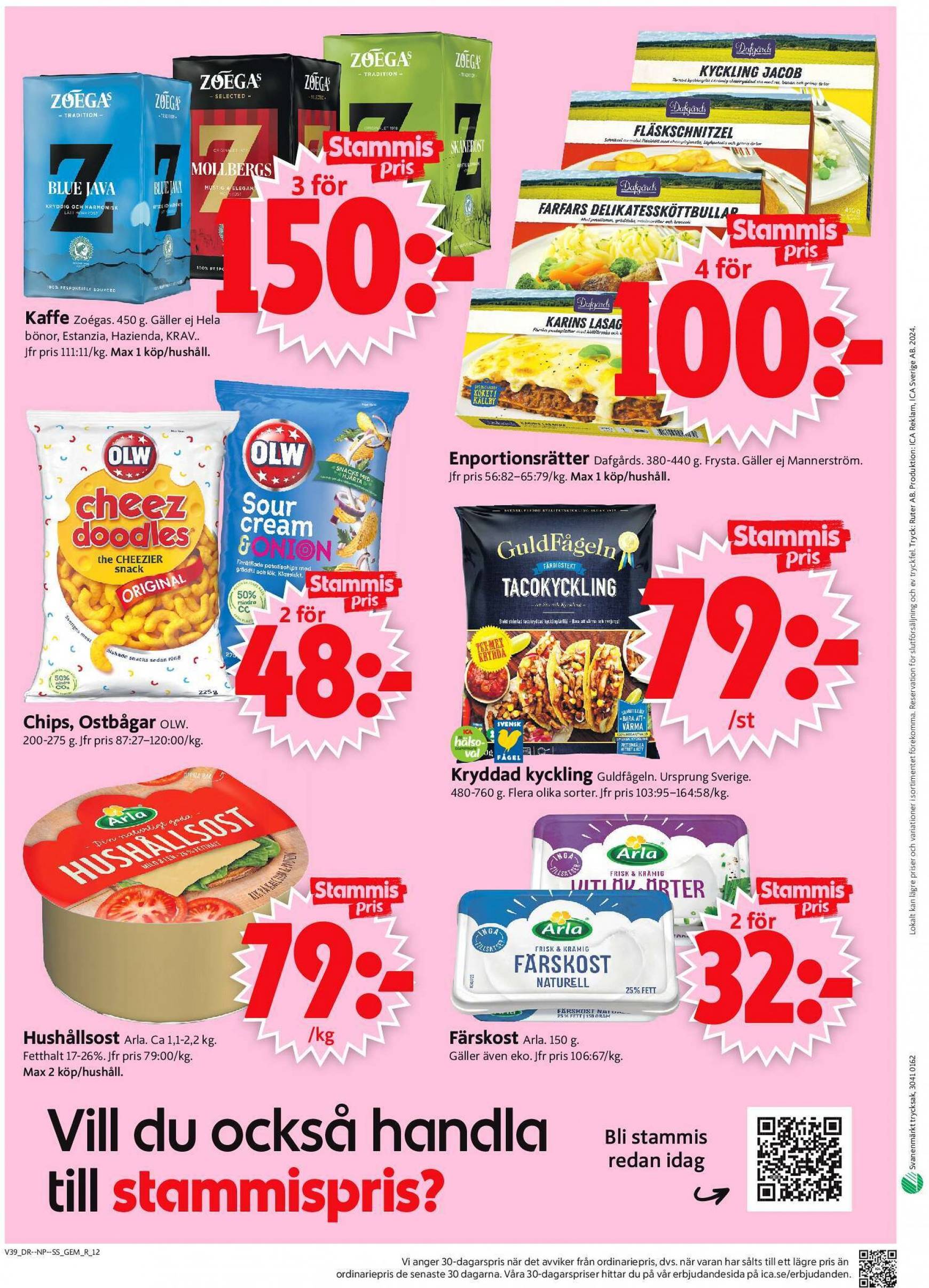 ica-supermarket - ICA Supermarket-reklambladet giltigt från 23.09. - 29.09. - page: 14