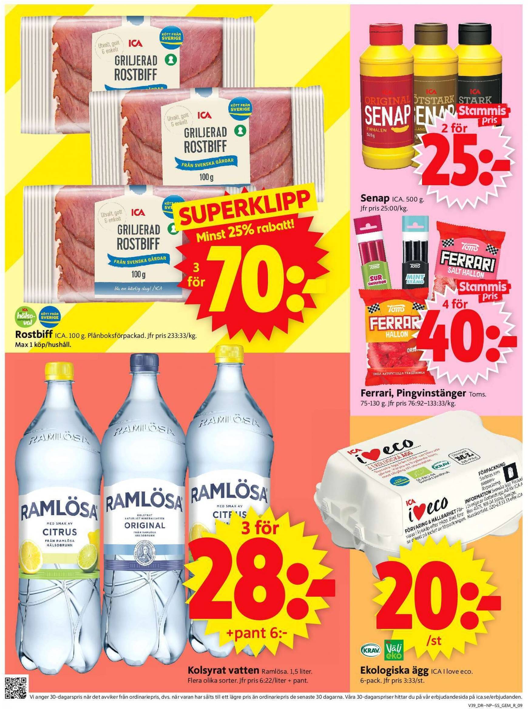 ica-supermarket - ICA Supermarket-reklambladet giltigt från 23.09. - 29.09. - page: 11