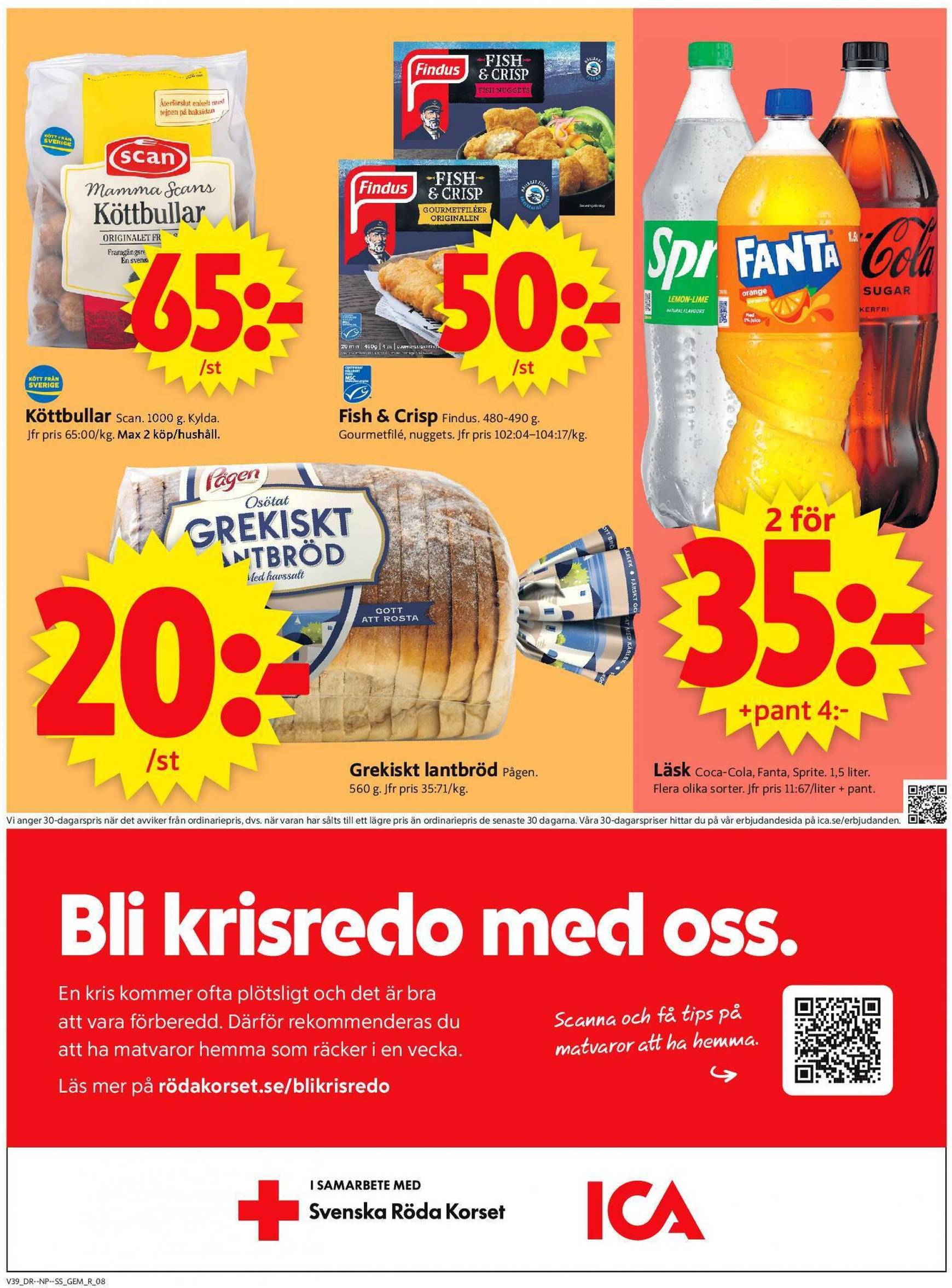 ica-supermarket - ICA Supermarket-reklambladet giltigt från 23.09. - 29.09. - page: 10