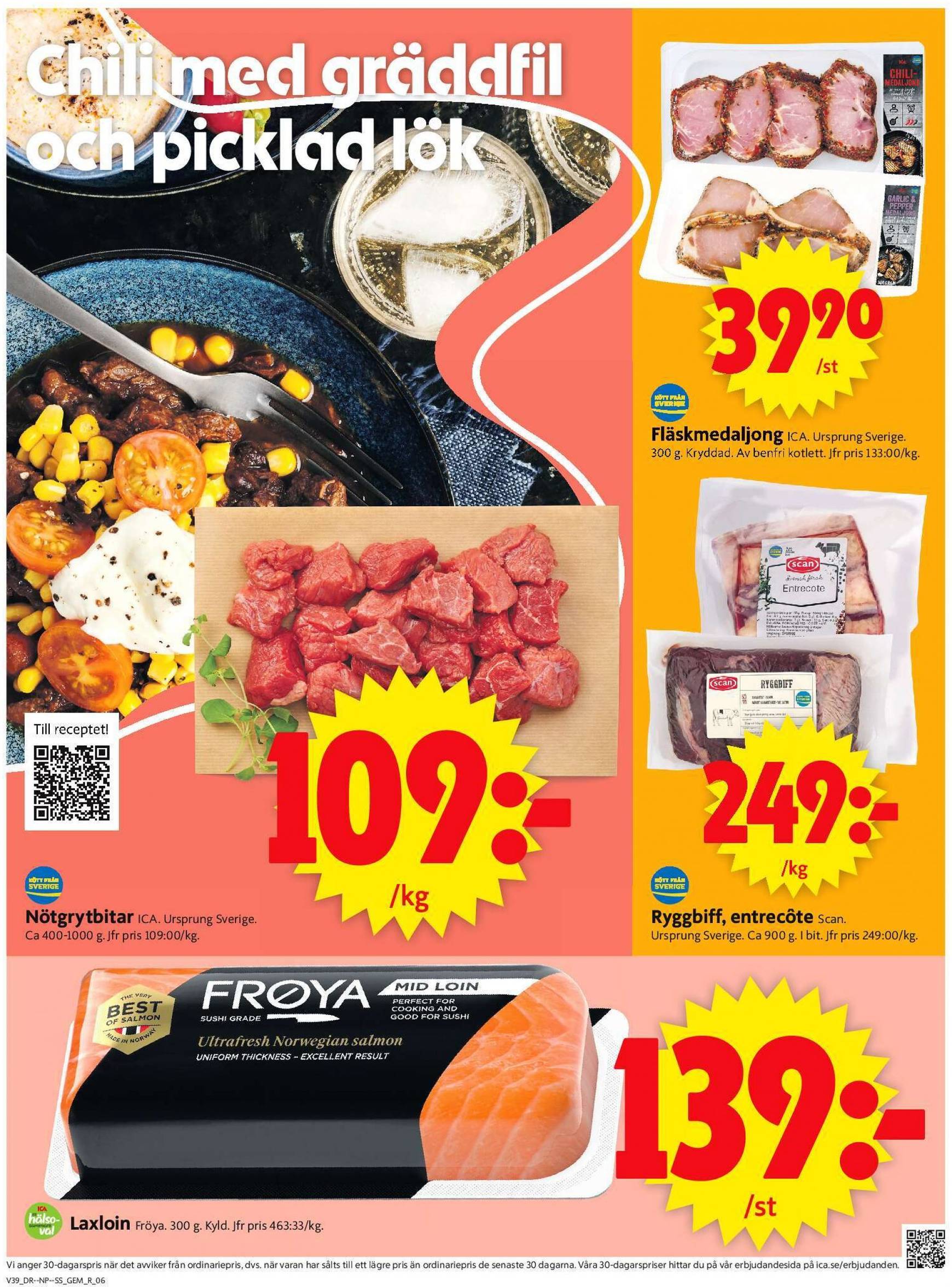 ica-supermarket - ICA Supermarket-reklambladet giltigt från 23.09. - 29.09. - page: 8