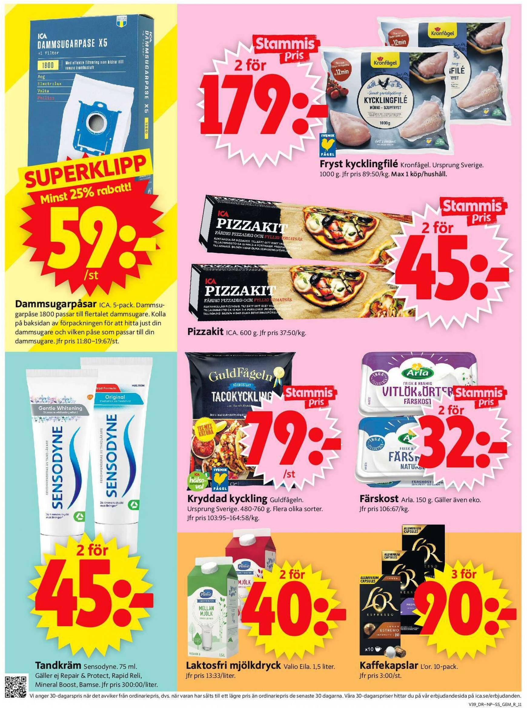 ica-supermarket - ICA Supermarket-reklambladet giltigt från 23.09. - 29.09. - page: 13