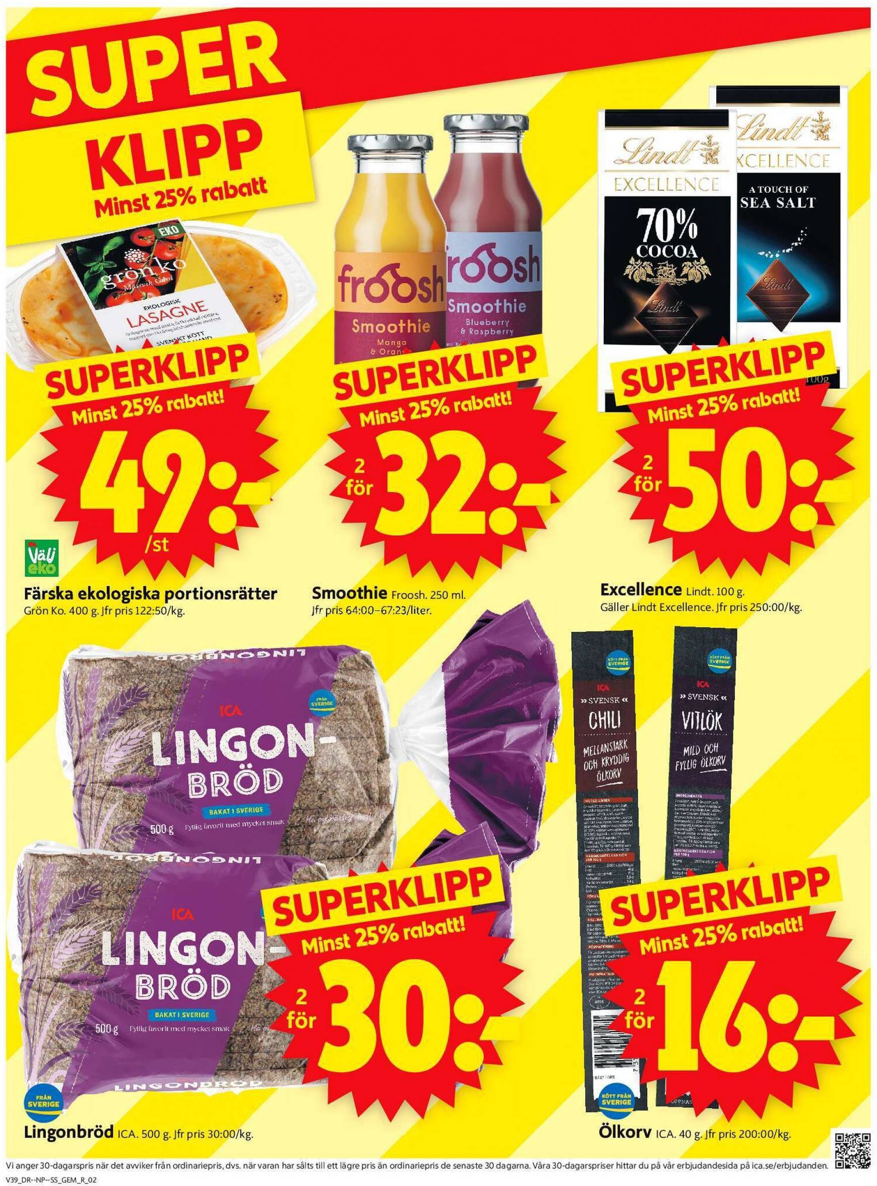 ica-supermarket - ICA Supermarket-reklambladet giltigt från 23.09. - 29.09. - page: 2