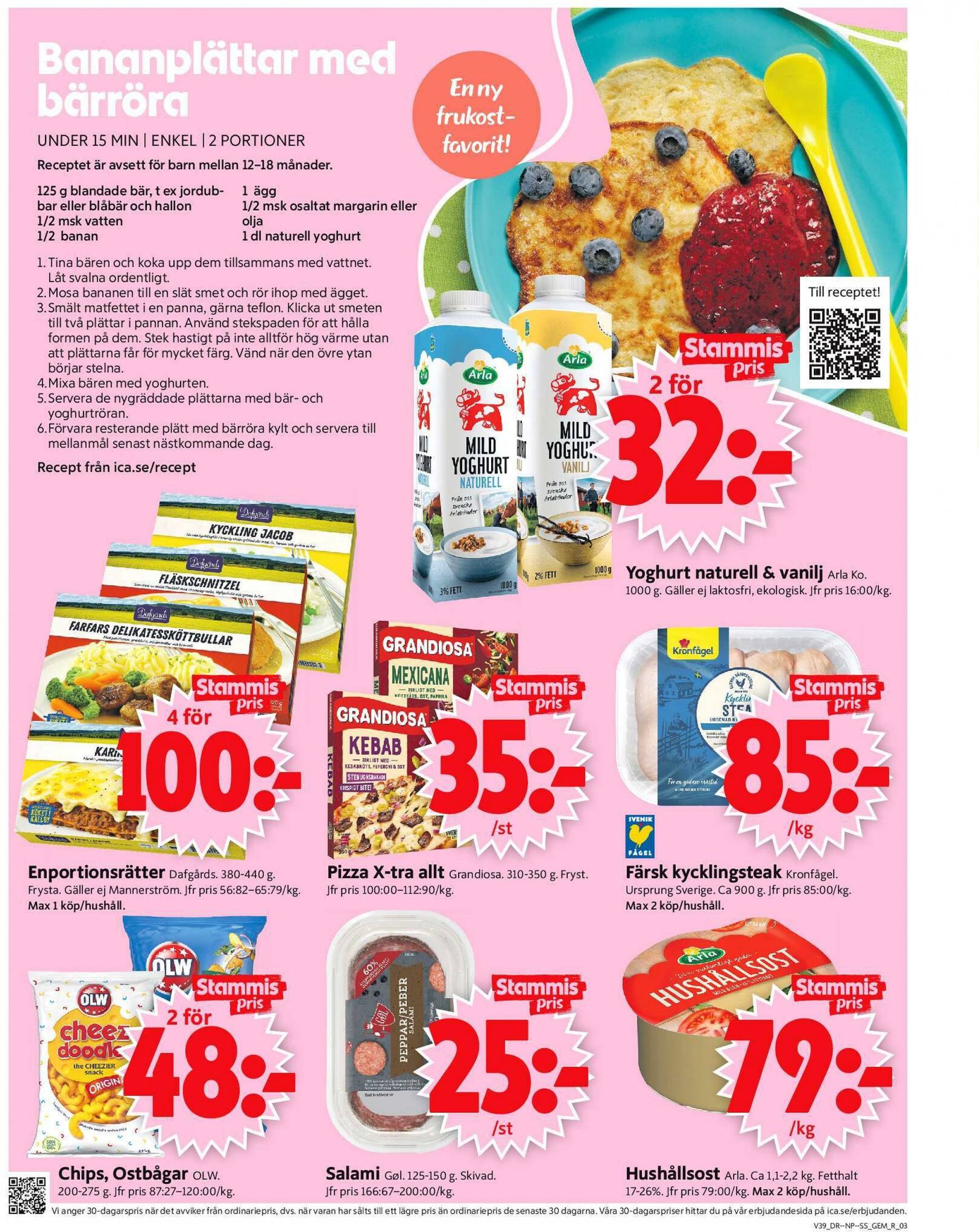 ica-supermarket - ICA Supermarket-reklambladet giltigt från 23.09. - 29.09. - page: 3