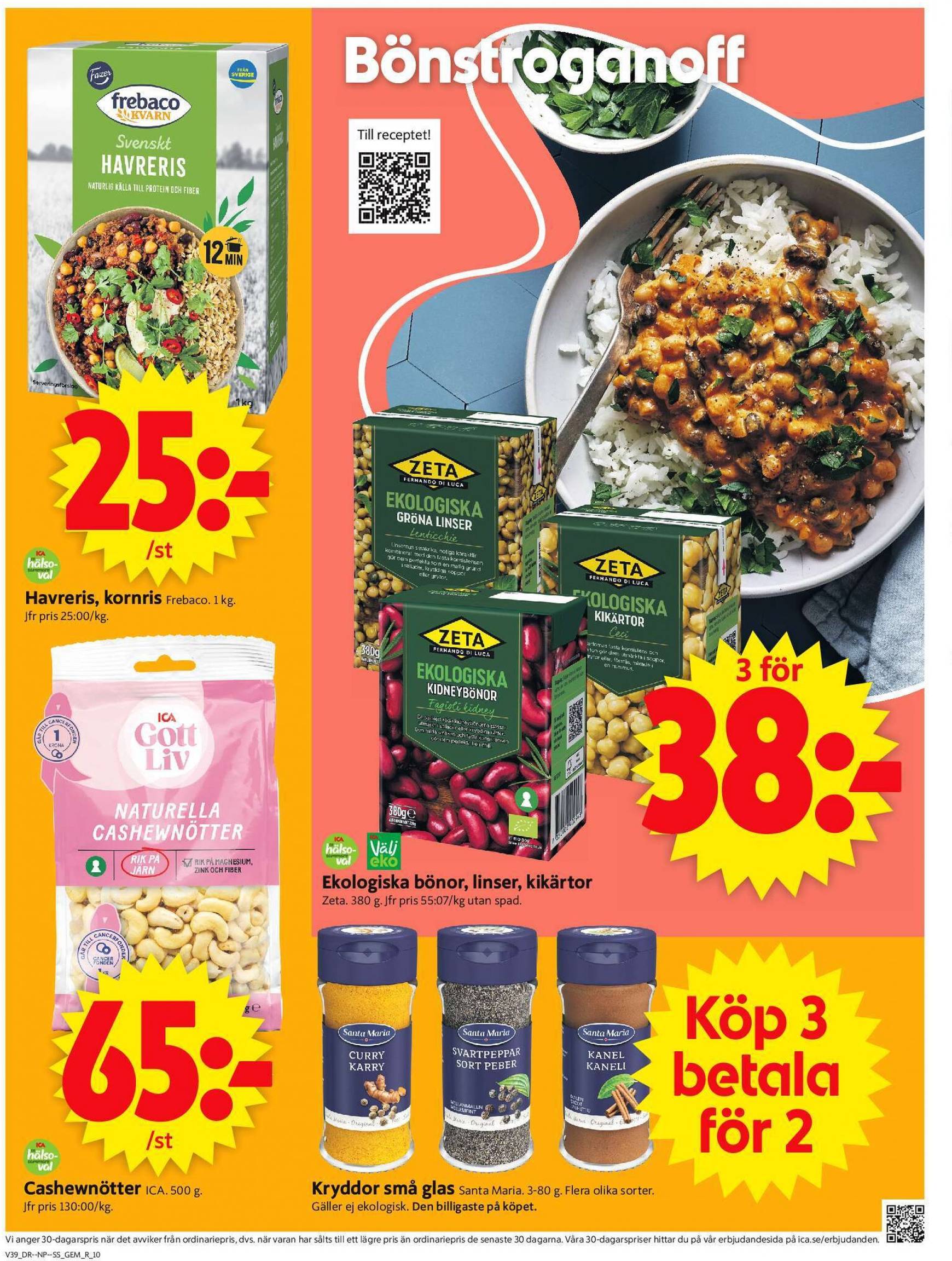 ica-supermarket - ICA Supermarket-reklambladet giltigt från 23.09. - 29.09. - page: 12