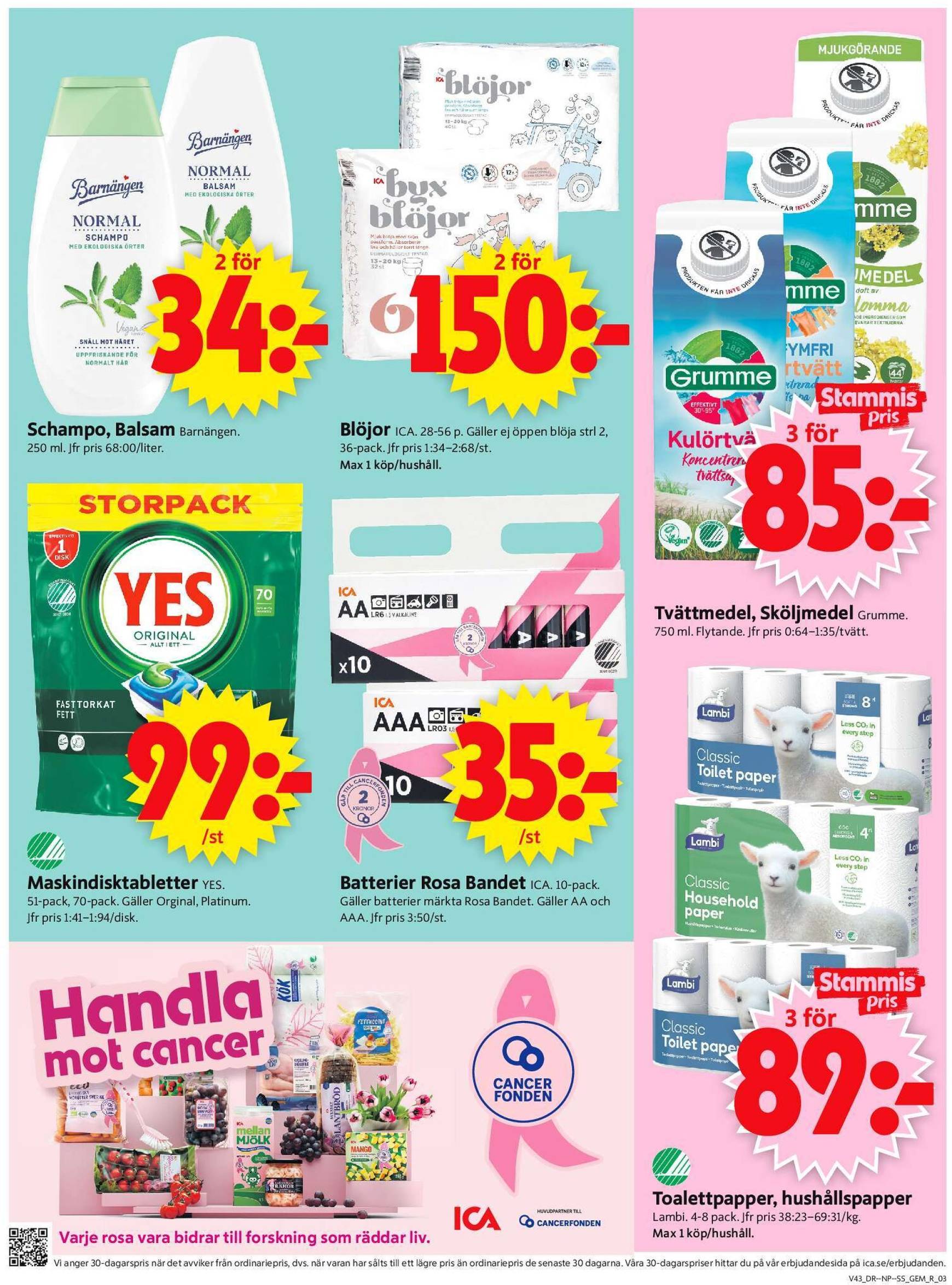 ica-supermarket - ICA Supermarket-reklambladet är giltigt från 21.10. - 27.10. - page: 3