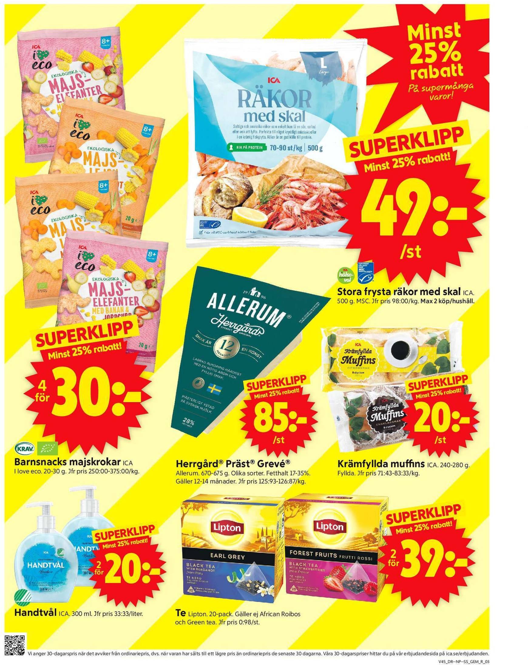 ica-supermarket - ICA Supermarket-reklambladet är giltigt från 04.11. - 10.11. - page: 3