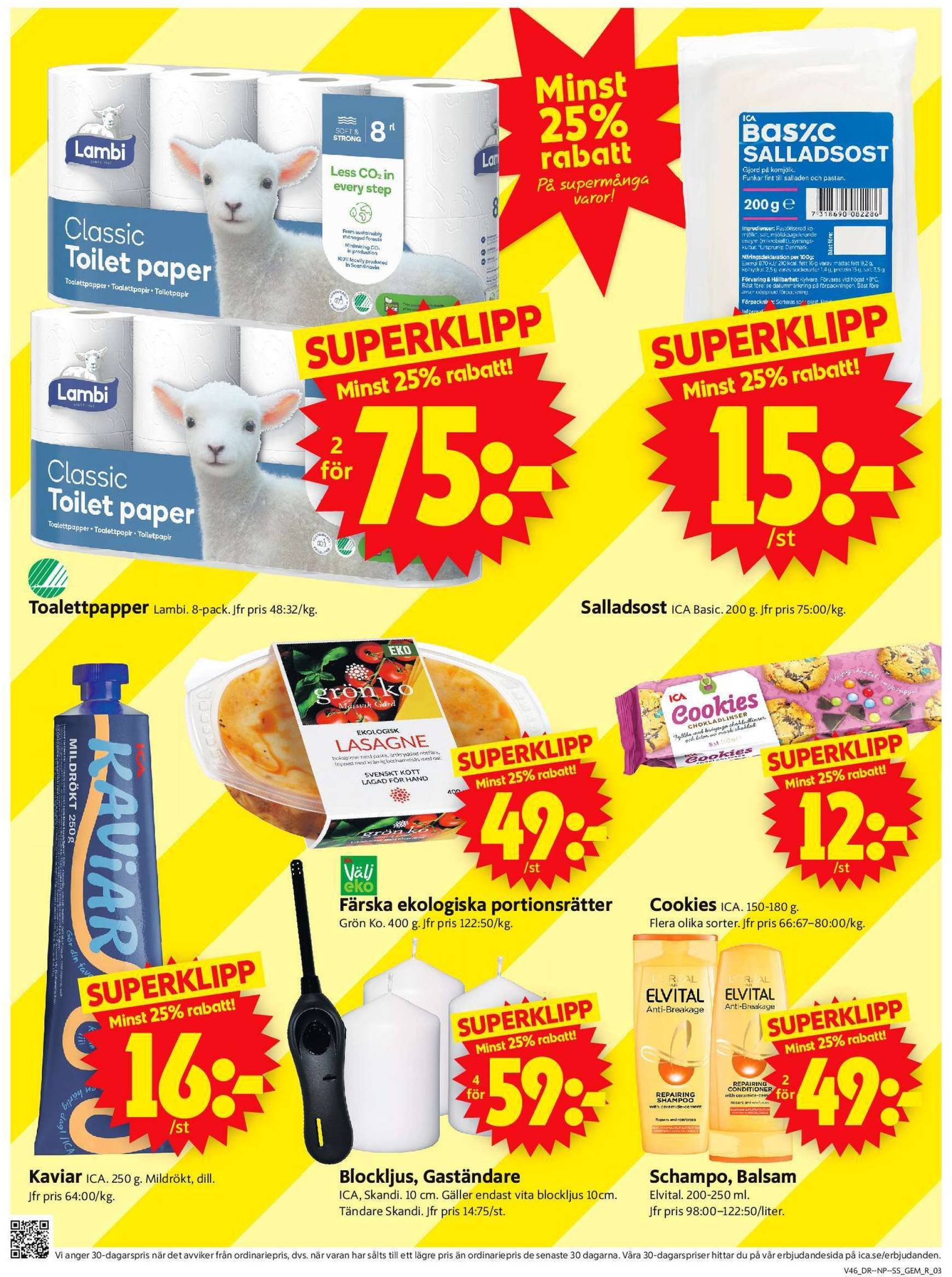 ica-supermarket - ICA Supermarket-reklambladet är giltigt från 11.11. - 17.11. - page: 3