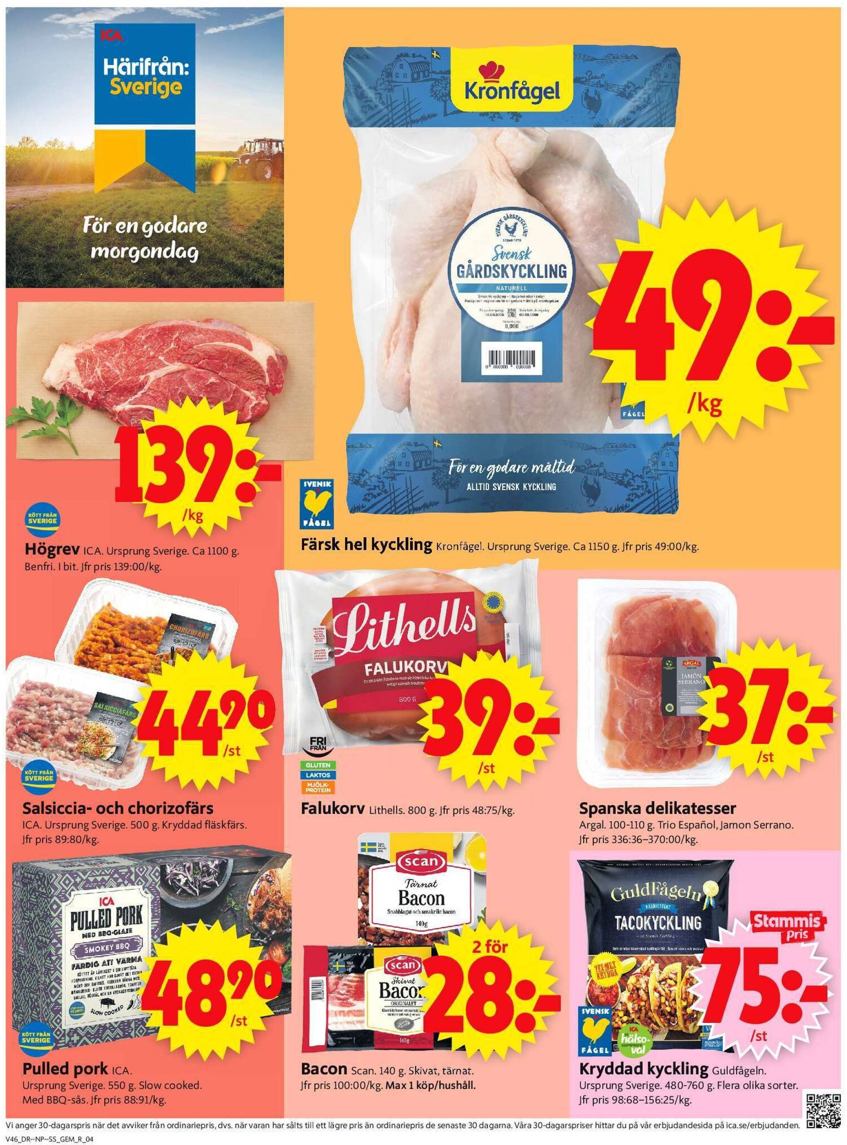 ica-supermarket - ICA Supermarket-reklambladet är giltigt från 11.11. - 17.11. - page: 4