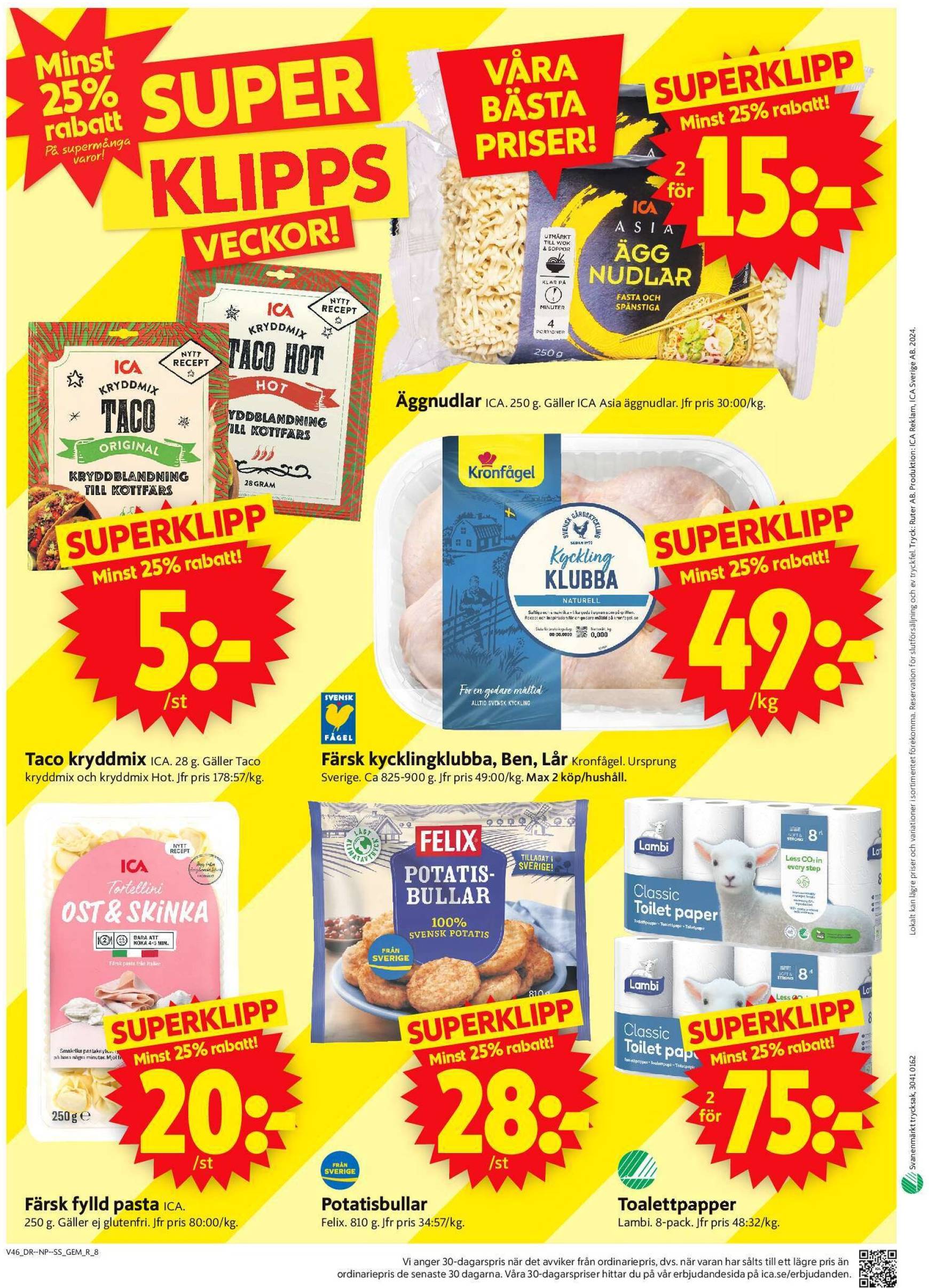 ica-supermarket - ICA Supermarket-reklambladet är giltigt från 11.11. - 17.11. - page: 10