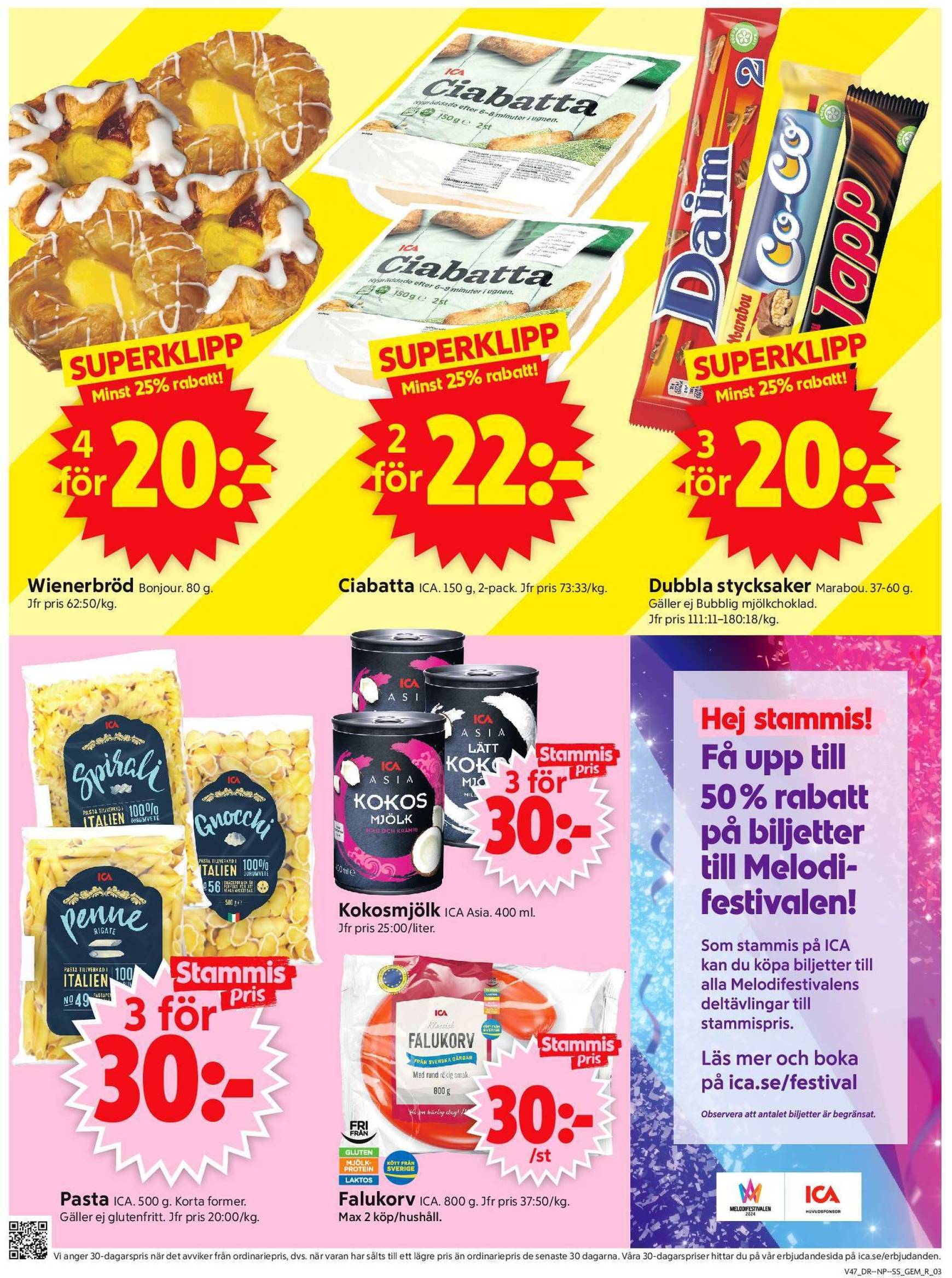 ica-supermarket - ICA Supermarket-reklambladet är giltigt från 18.11. - 24.11. - page: 3