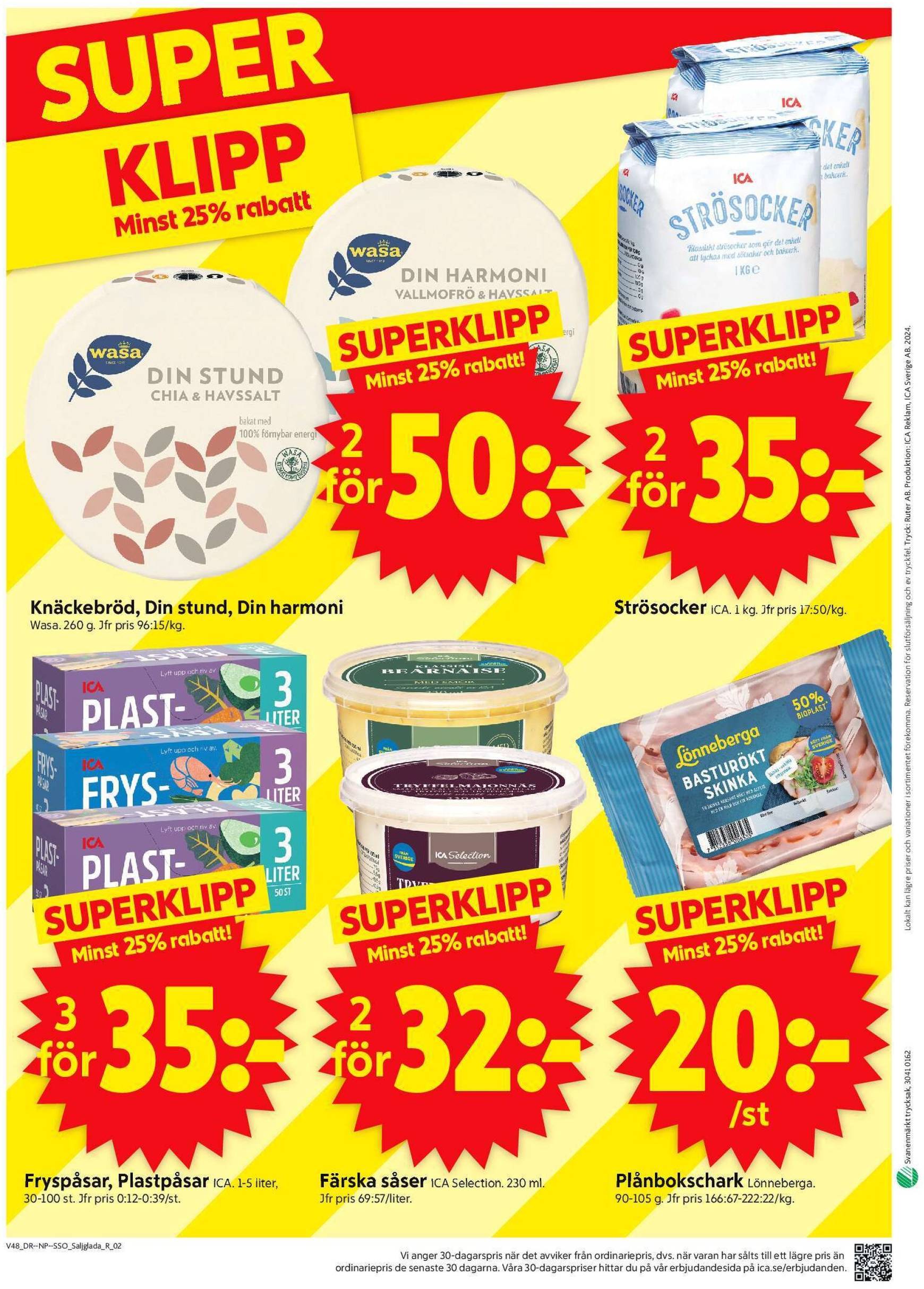 ica-supermarket - ICA Supermarket-reklambladet är giltigt från 25/11 - 01/12 - page: 14