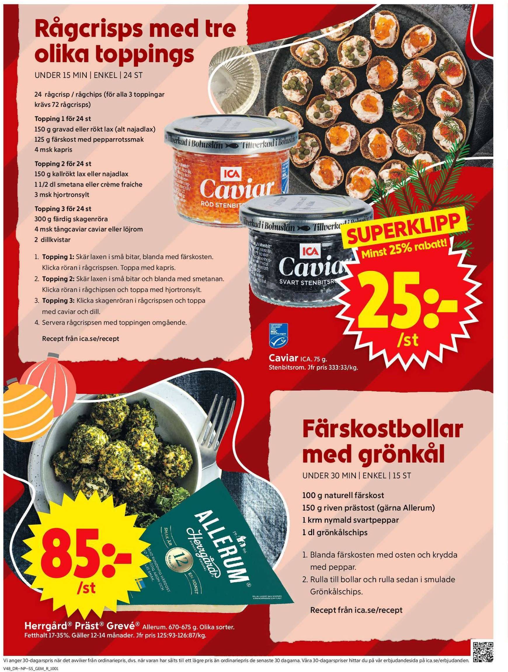 ica-supermarket - ICA Supermarket-reklambladet är giltigt från 25/11 - 01/12 - page: 6