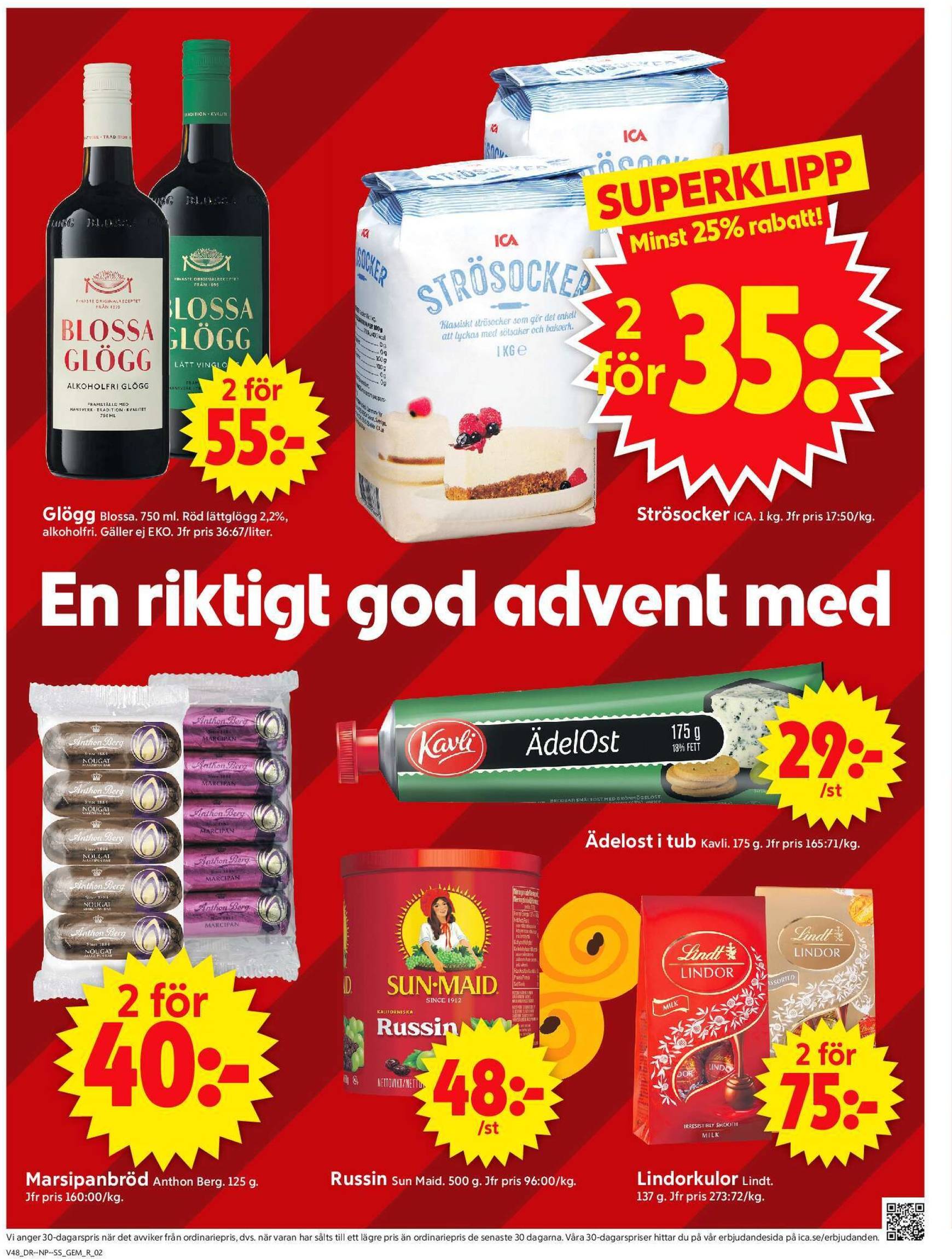 ica-supermarket - ICA Supermarket-reklambladet är giltigt från 25/11 - 01/12 - page: 2