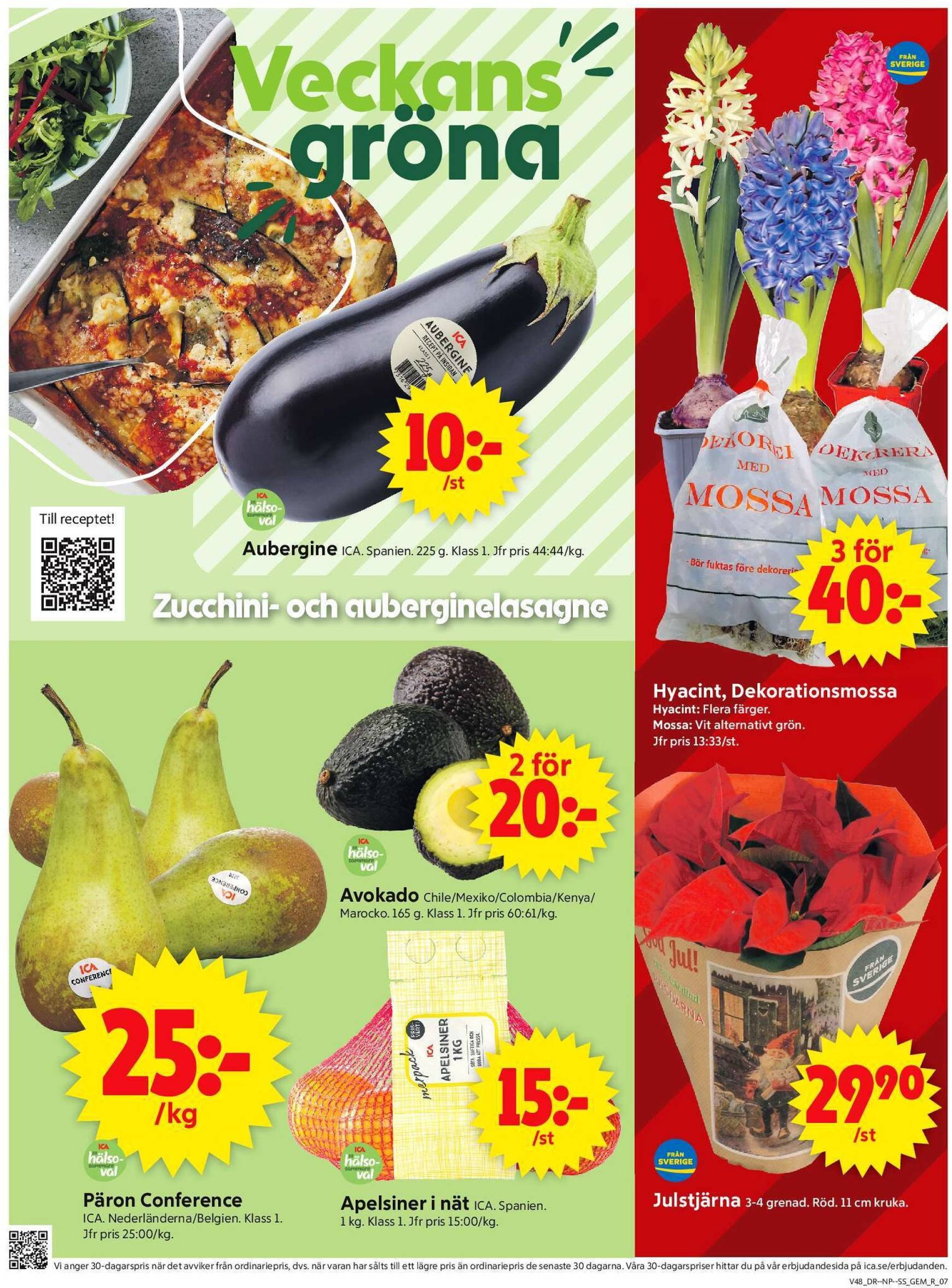 ica-supermarket - ICA Supermarket-reklambladet är giltigt från 25/11 - 01/12 - page: 9