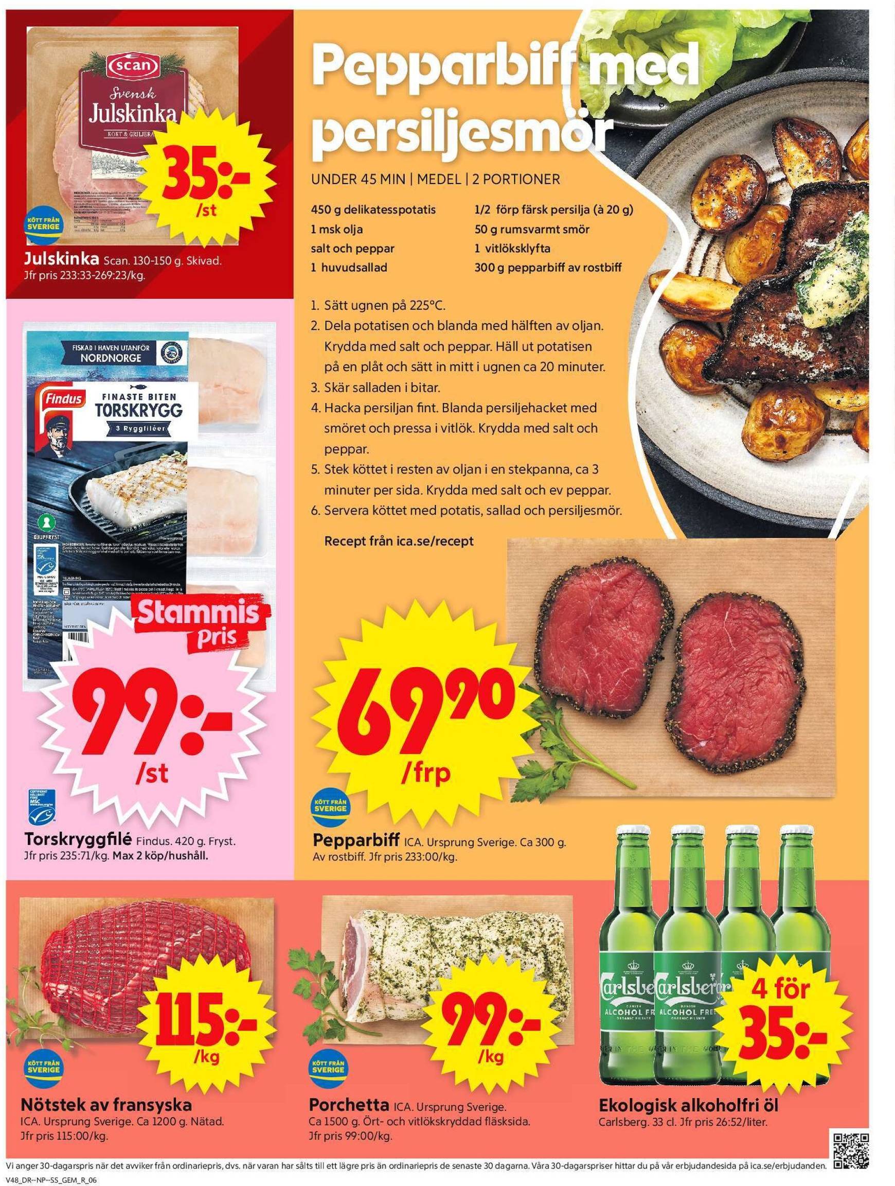 ica-supermarket - ICA Supermarket-reklambladet är giltigt från 25/11 - 01/12 - page: 8