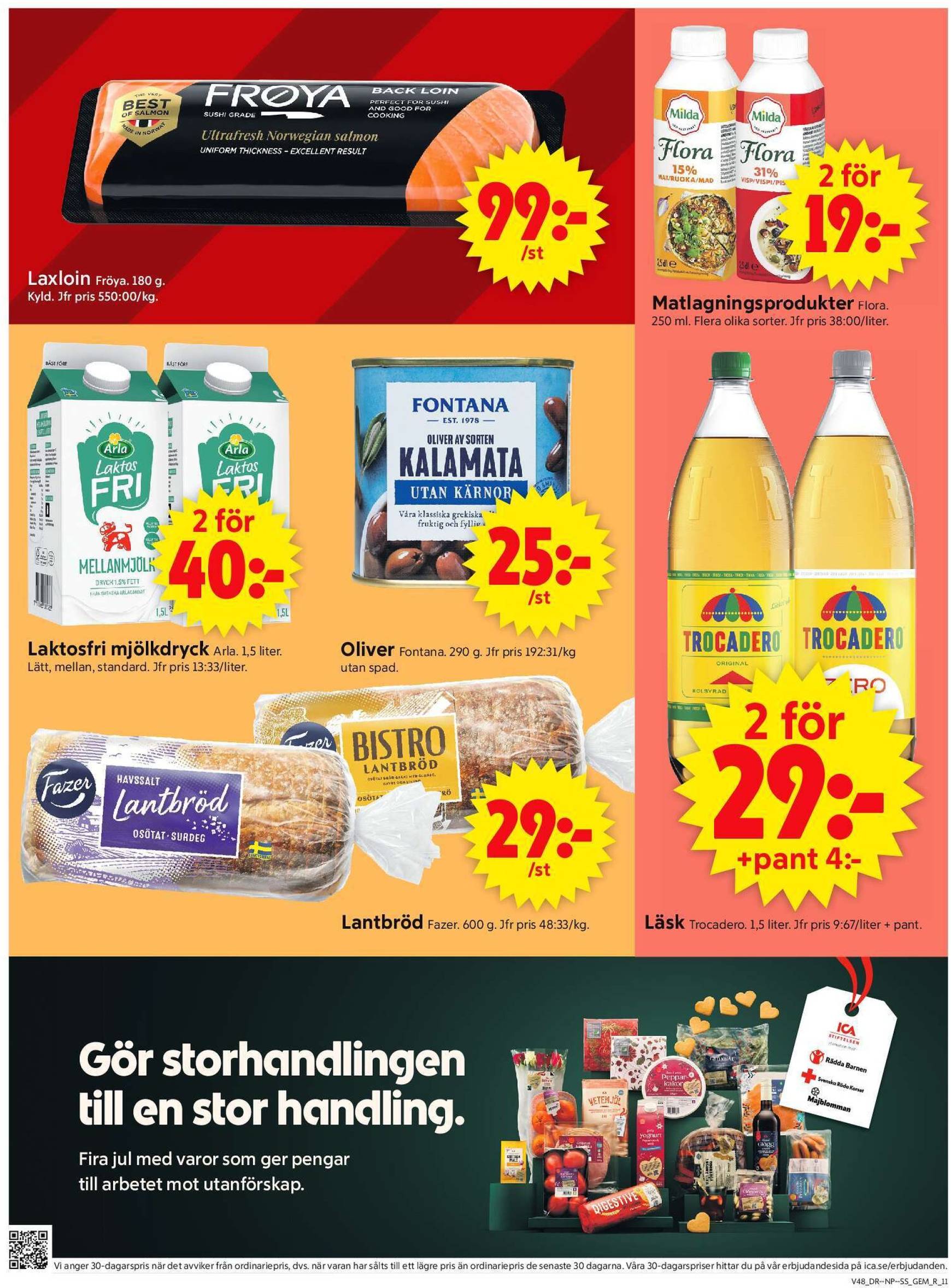 ica-supermarket - ICA Supermarket-reklambladet är giltigt från 25/11 - 01/12 - page: 13