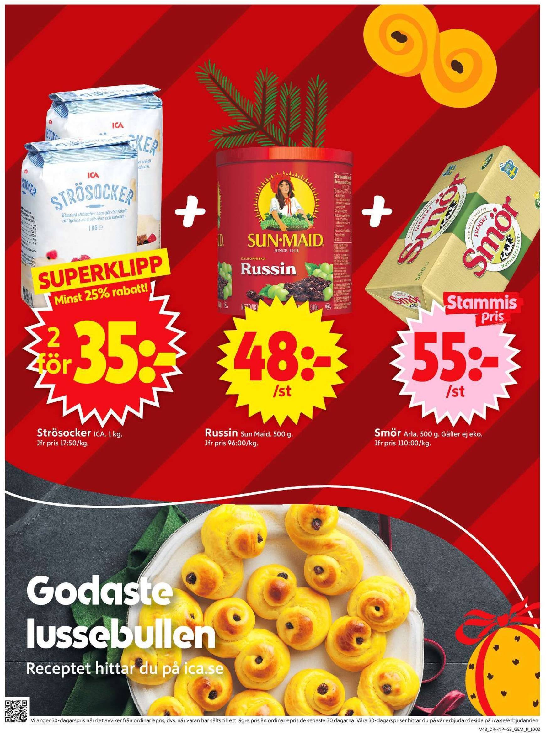 ica-supermarket - ICA Supermarket-reklambladet är giltigt från 25/11 - 01/12 - page: 7