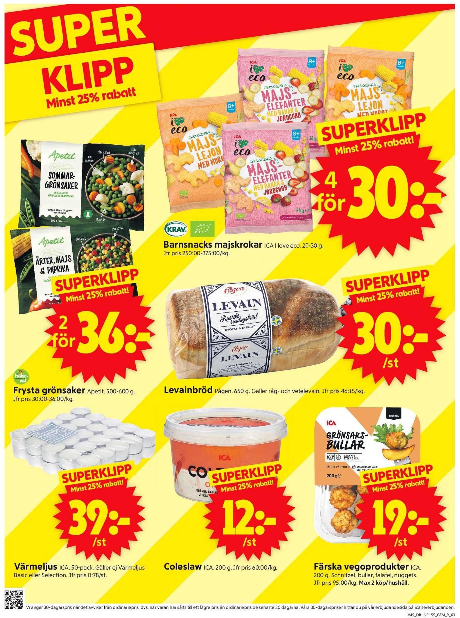 ica-supermarket - ICA Supermarket-reklambladet är giltigt från 02/12 - 08/12 - page: 3