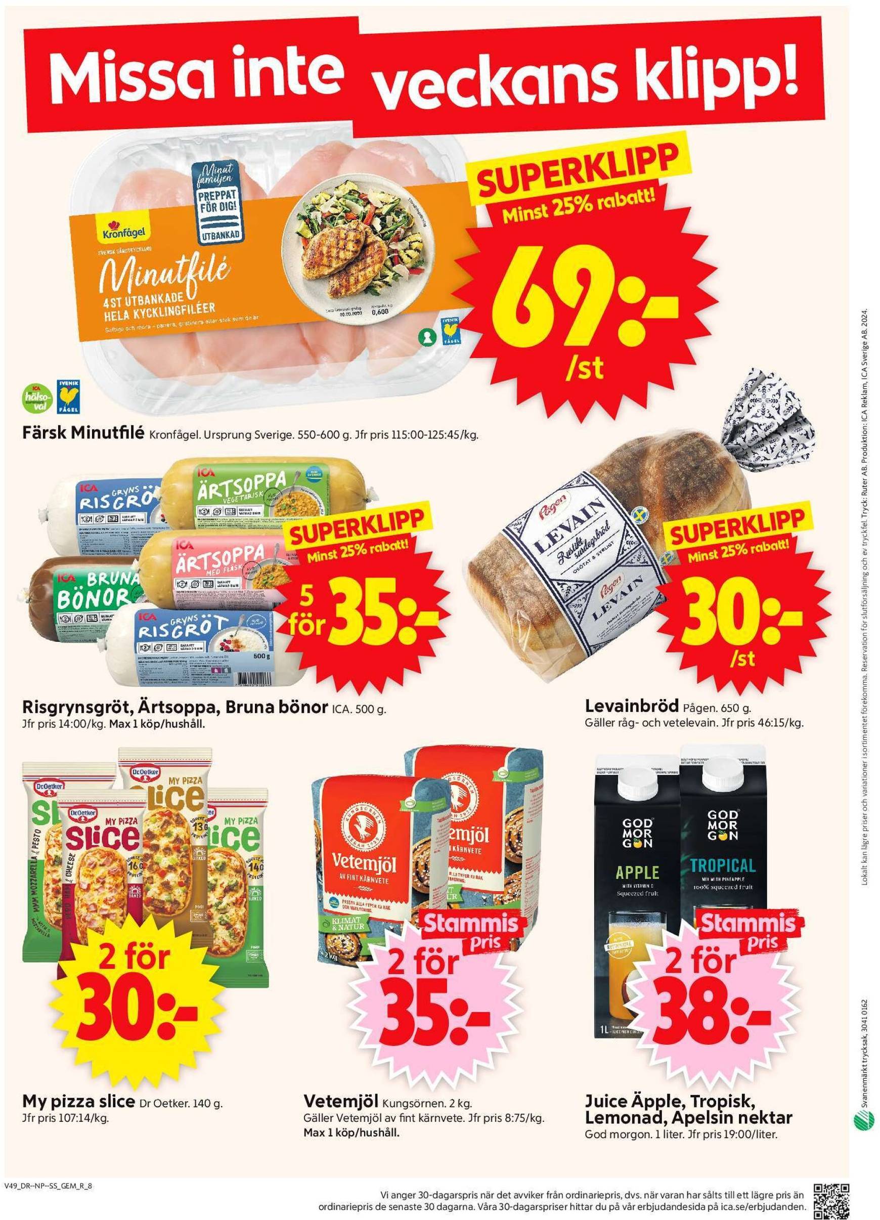 ica-supermarket - ICA Supermarket-reklambladet är giltigt från 02/12 - 08/12 - page: 10