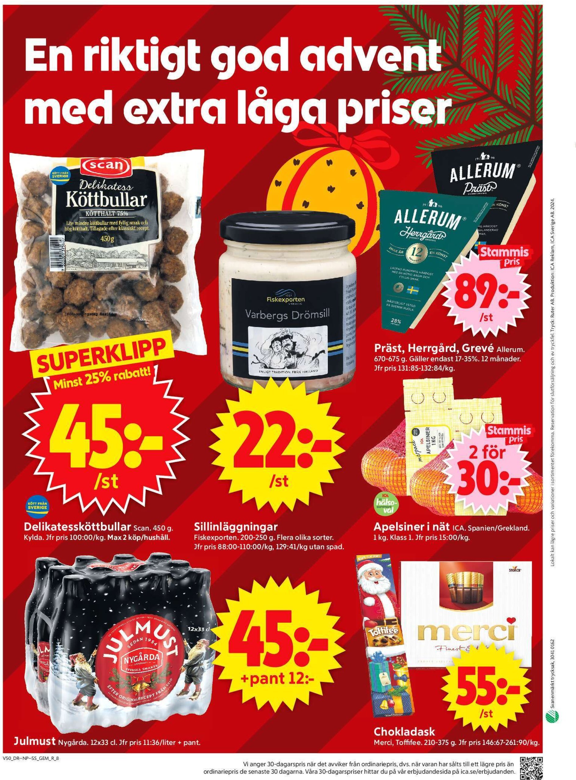 ica-supermarket - ICA Supermarket-reklambladet giltigt från 09/12 - 15/12 - page: 10