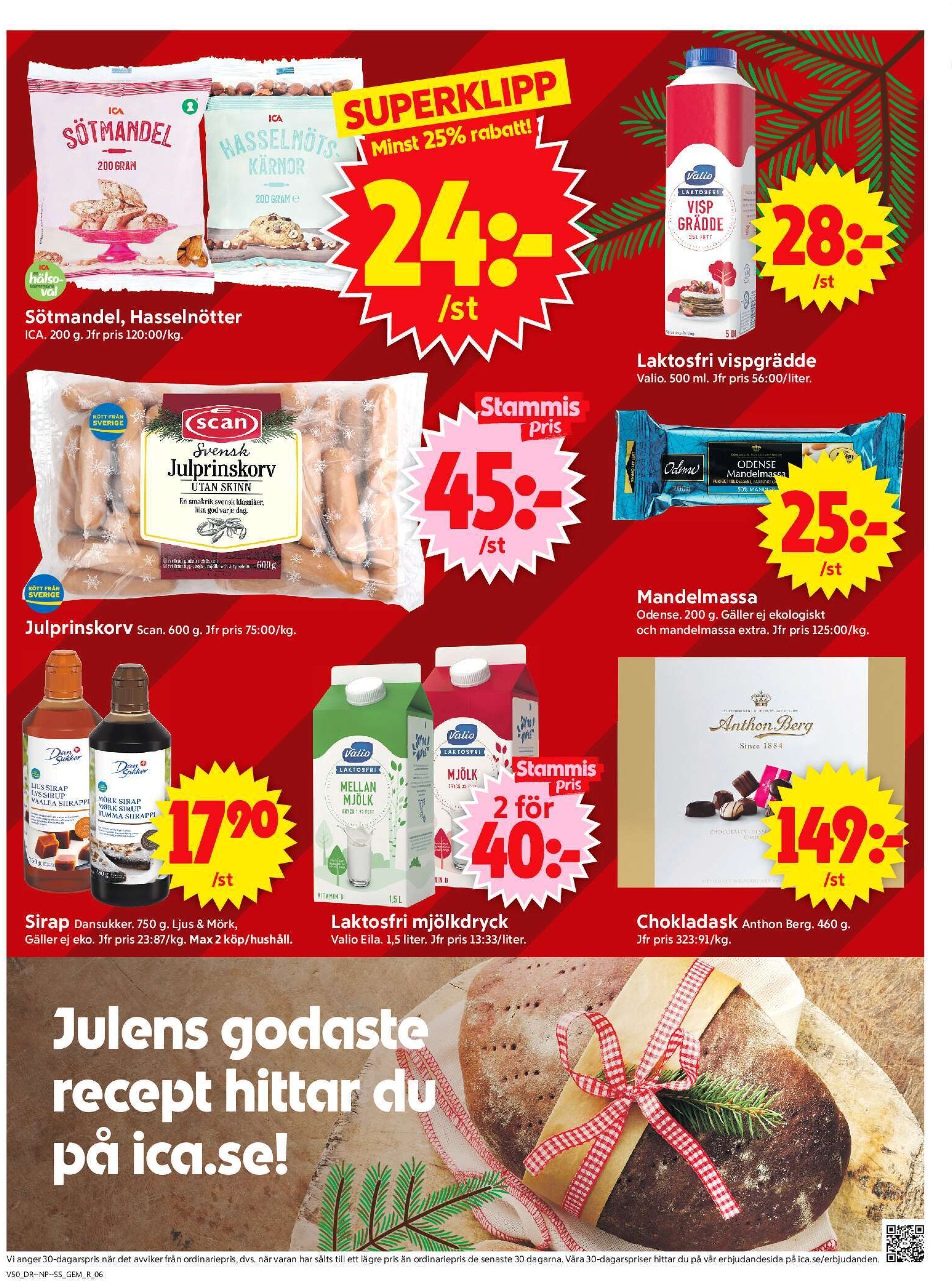 ica-supermarket - ICA Supermarket-reklambladet giltigt från 09/12 - 15/12 - page: 8