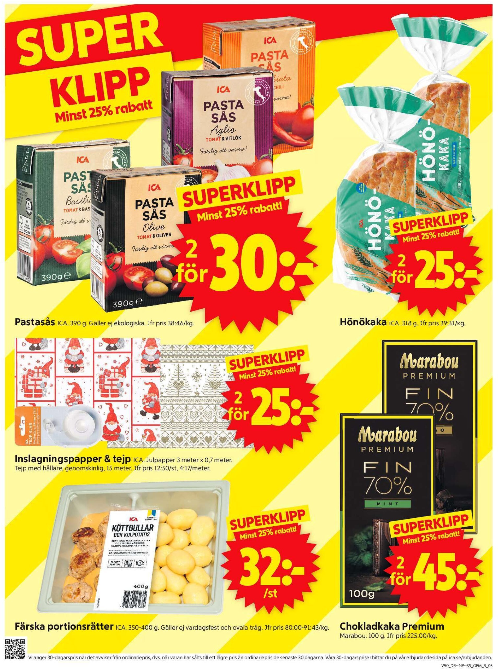 ica-supermarket - ICA Supermarket-reklambladet giltigt från 09/12 - 15/12 - page: 3