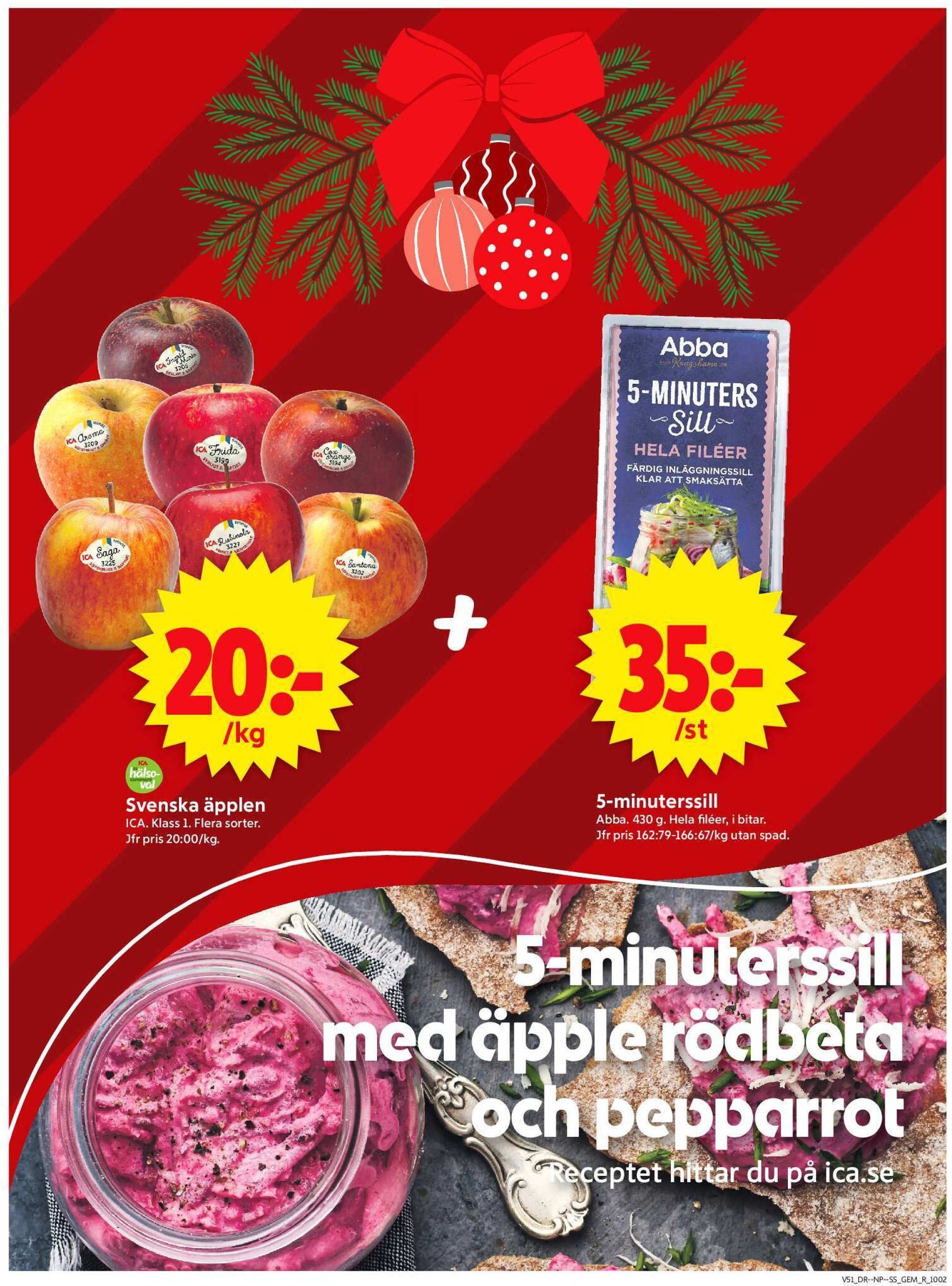 ica-supermarket - ICA Supermarket-reklambladet giltigt från 16/12 - 26/12 - page: 7