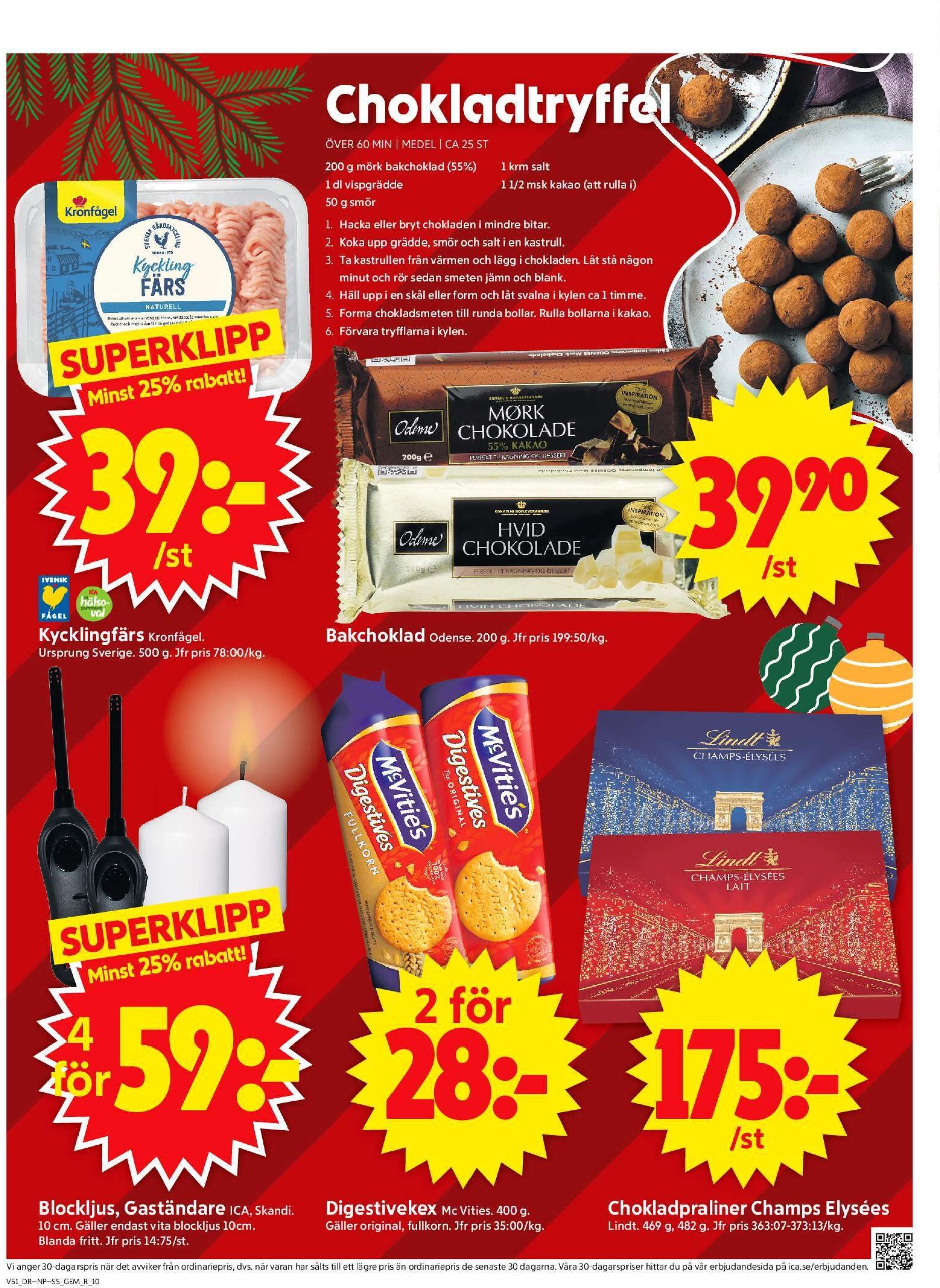 ica-supermarket - ICA Supermarket-reklambladet giltigt från 16/12 - 26/12 - page: 12