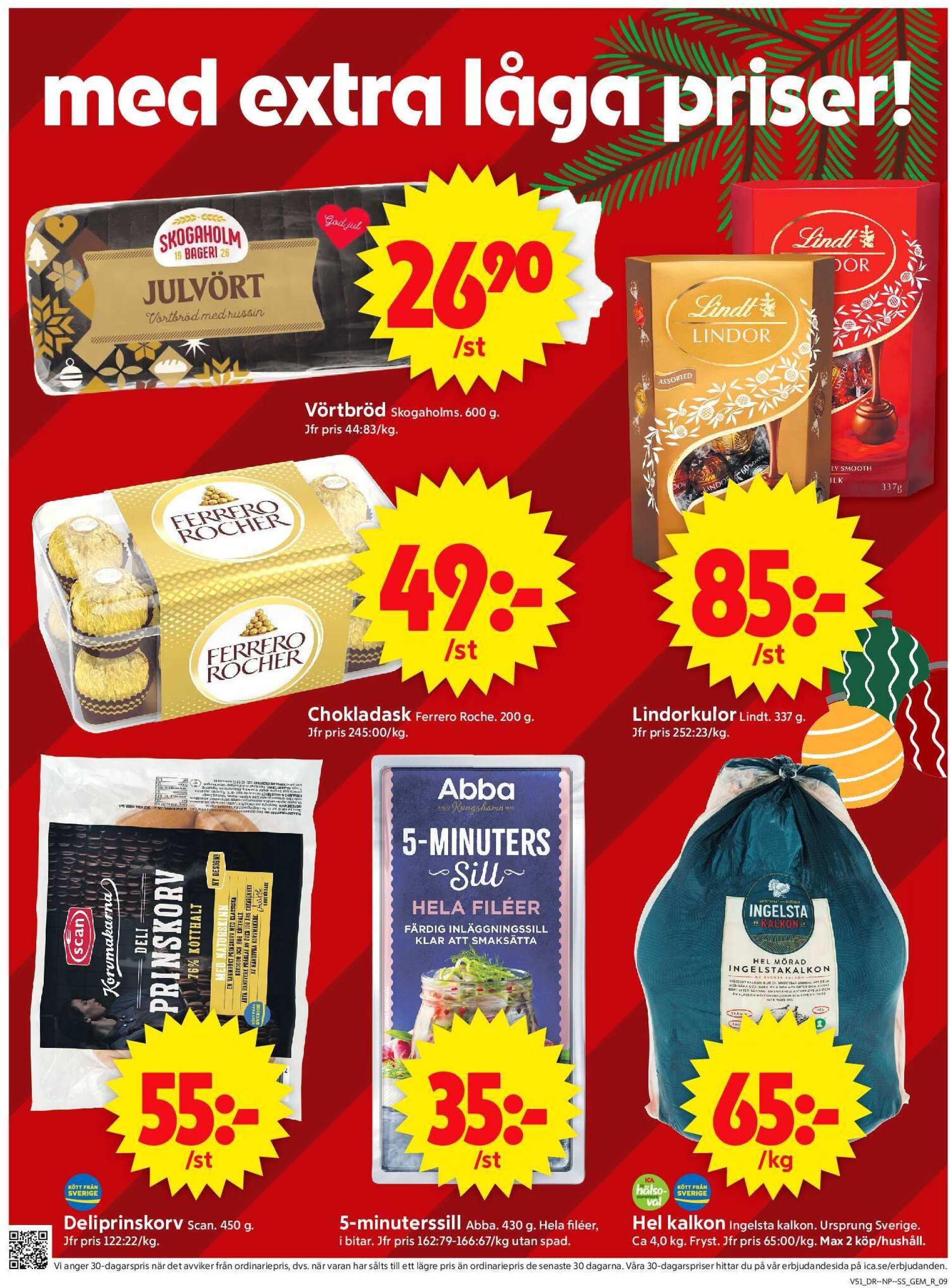 ica-supermarket - ICA Supermarket-reklambladet giltigt från 16/12 - 26/12 - page: 11