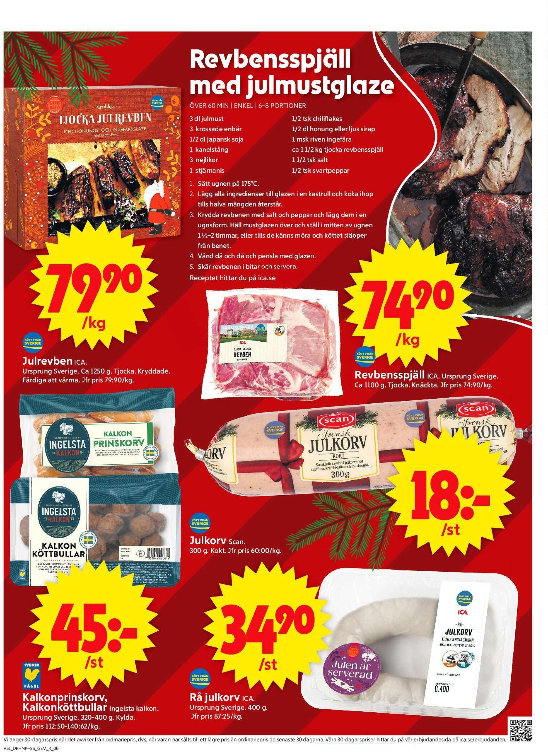 ica-supermarket - ICA Supermarket-reklambladet giltigt från 16/12 - 26/12 - page: 8