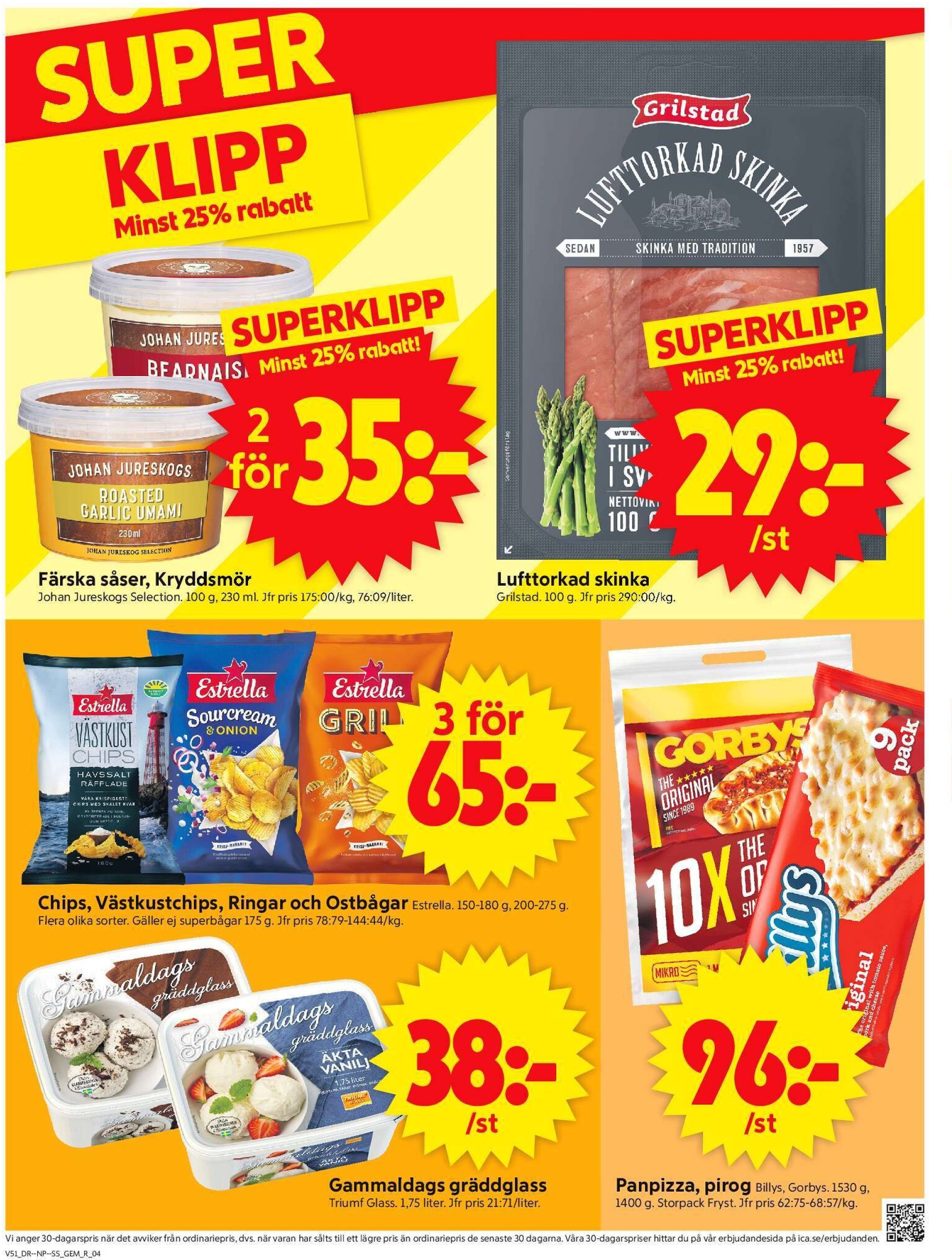 ica-supermarket - ICA Supermarket-reklambladet giltigt från 16/12 - 26/12 - page: 4