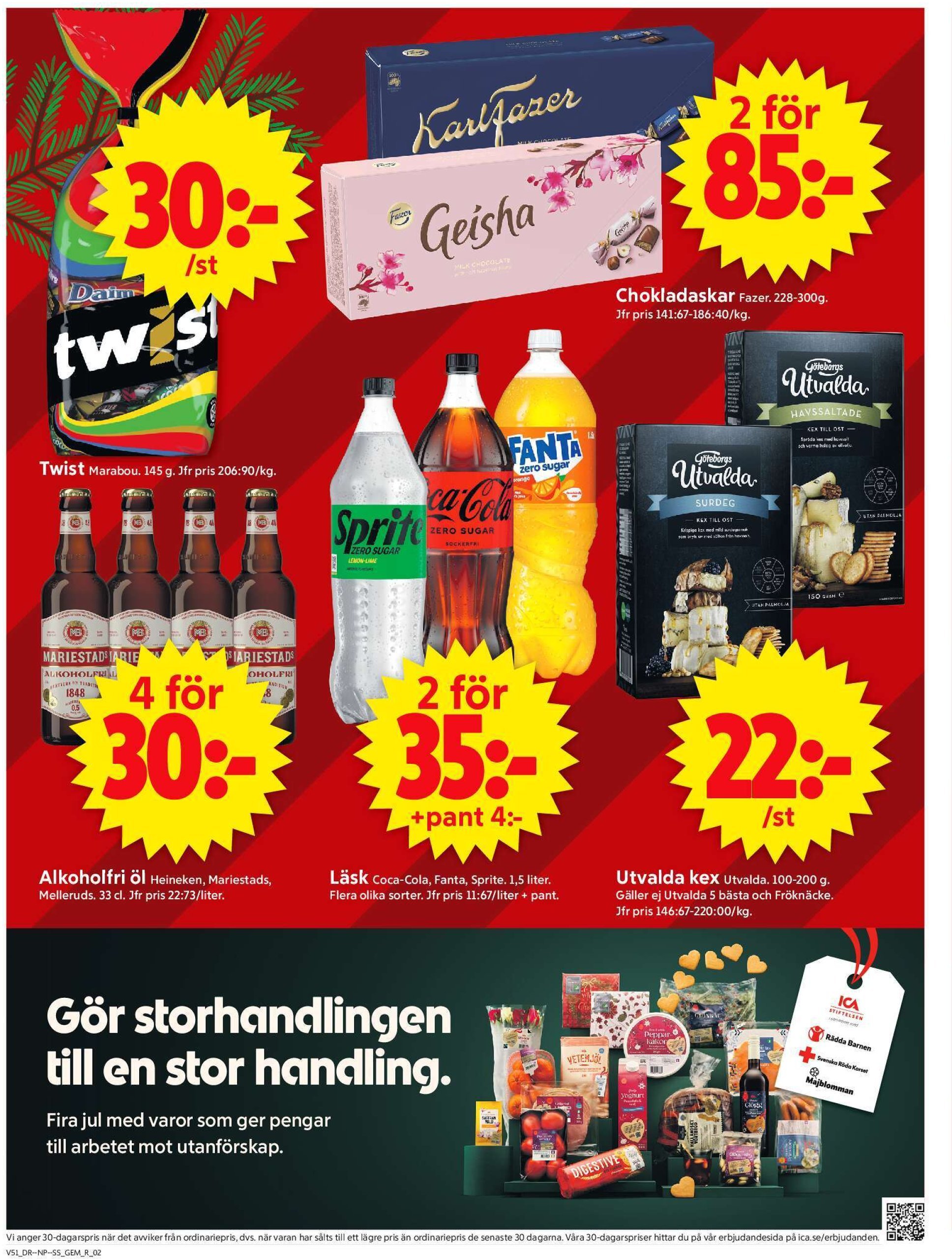 ica-supermarket - ICA Supermarket-reklambladet giltigt från 16/12 - 26/12 - page: 2