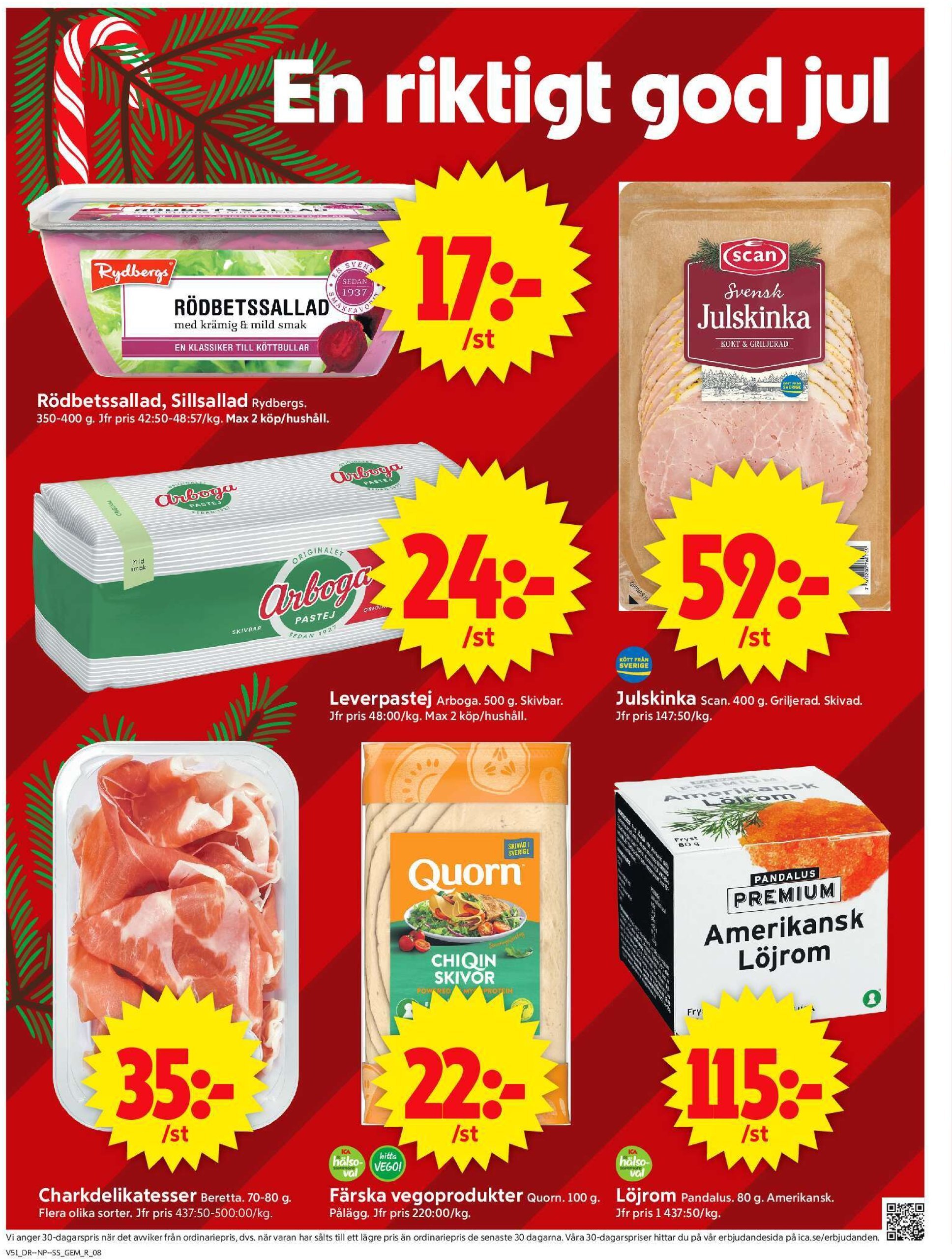 ica-supermarket - ICA Supermarket-reklambladet giltigt från 16/12 - 26/12 - page: 10