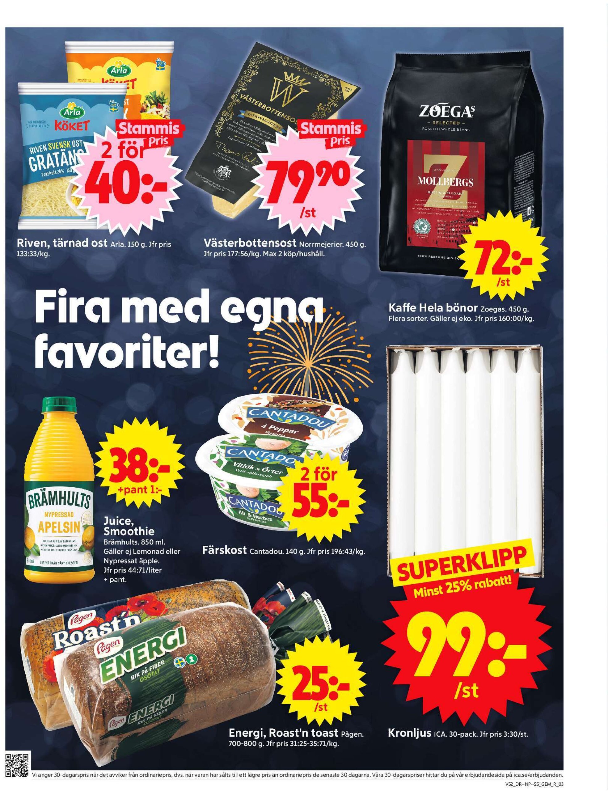 ica-supermarket - ICA Supermarket-reklambladet giltigt från 27/12 - 01/01 - page: 3