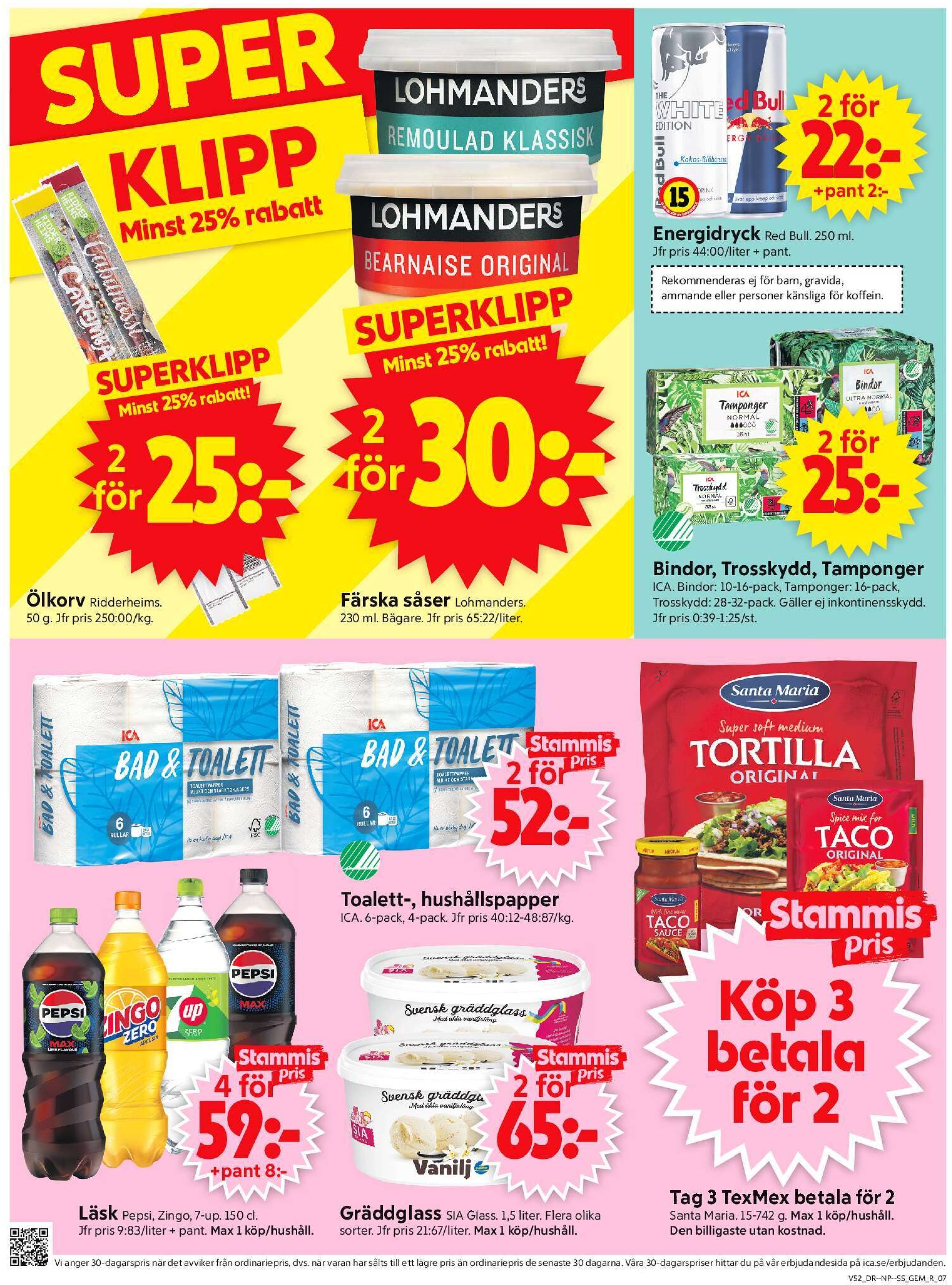 ica-supermarket - ICA Supermarket-reklambladet giltigt från 27/12 - 01/01 - page: 9