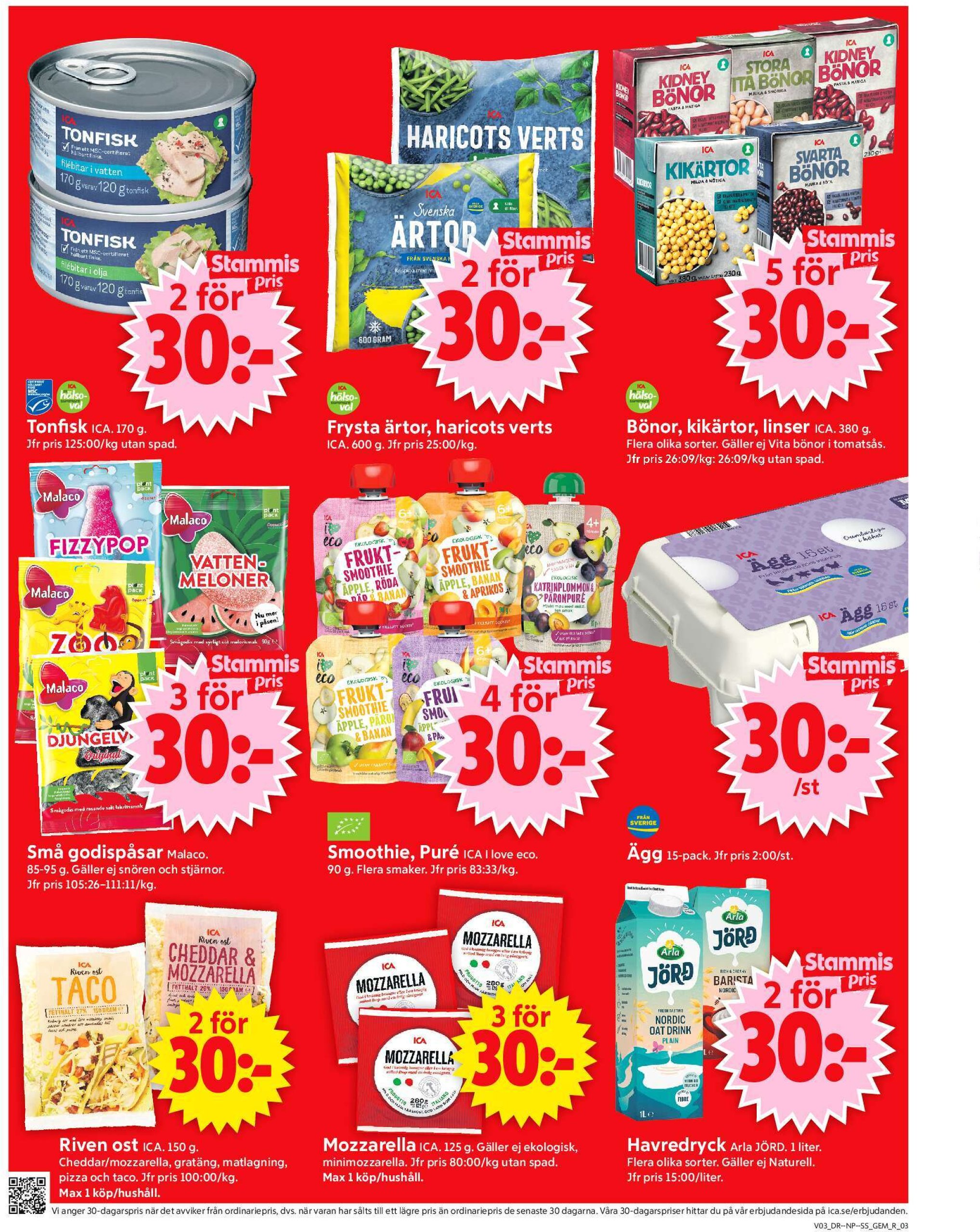 ica-supermarket - ICA Supermarket-reklambladet giltigt från 13/01 - 19/01 - page: 3