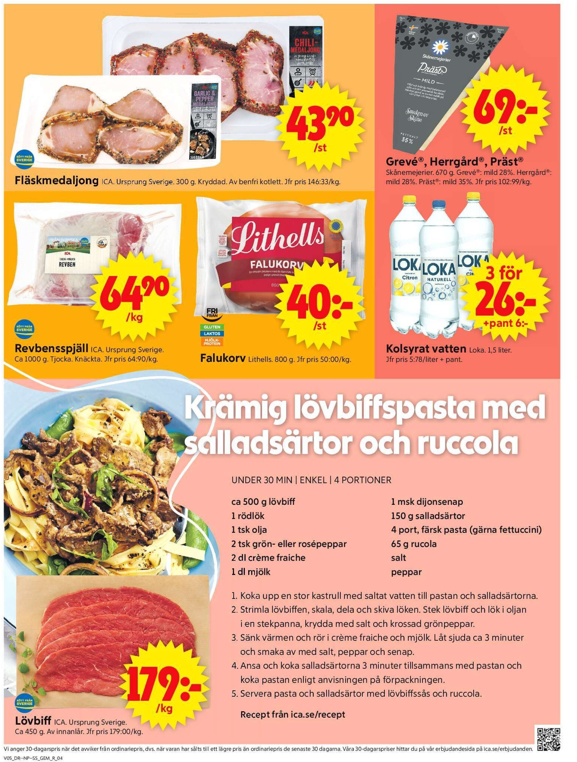 ica-supermarket - ICA Supermarket-reklambladet giltigt från 27/01 - 02/02 - page: 4