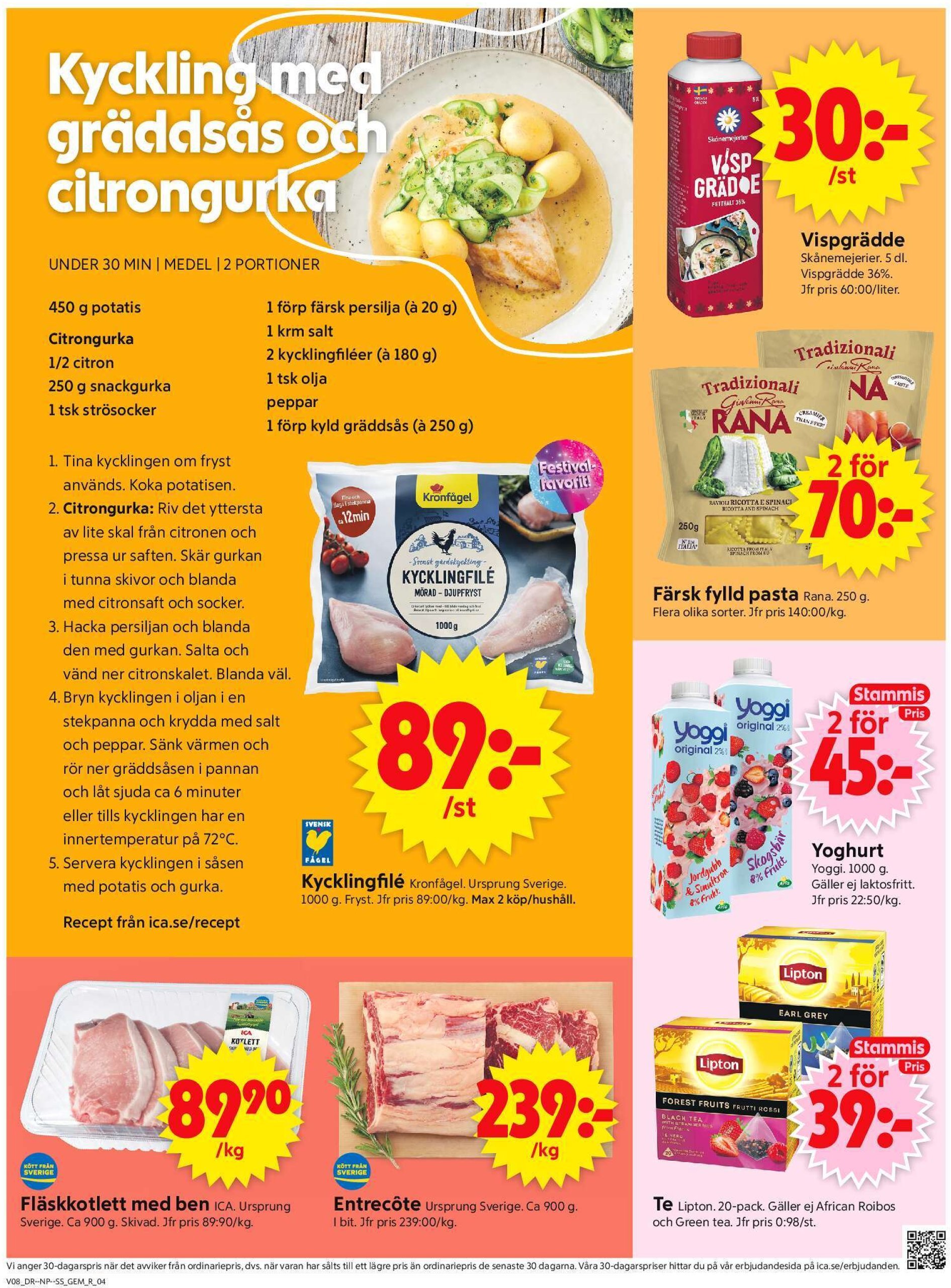 ica-supermarket - ICA Supermarket-reklambladet giltigt från 17/02 - 23/02 - page: 4