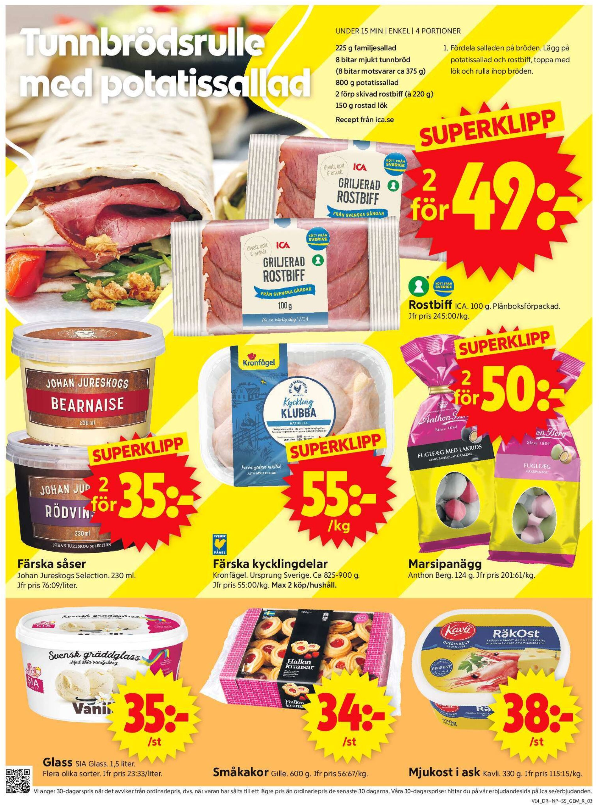 ica-supermarket - ICA Supermarket-reklambladet giltigt från 31/03 - 06/04 - page: 3