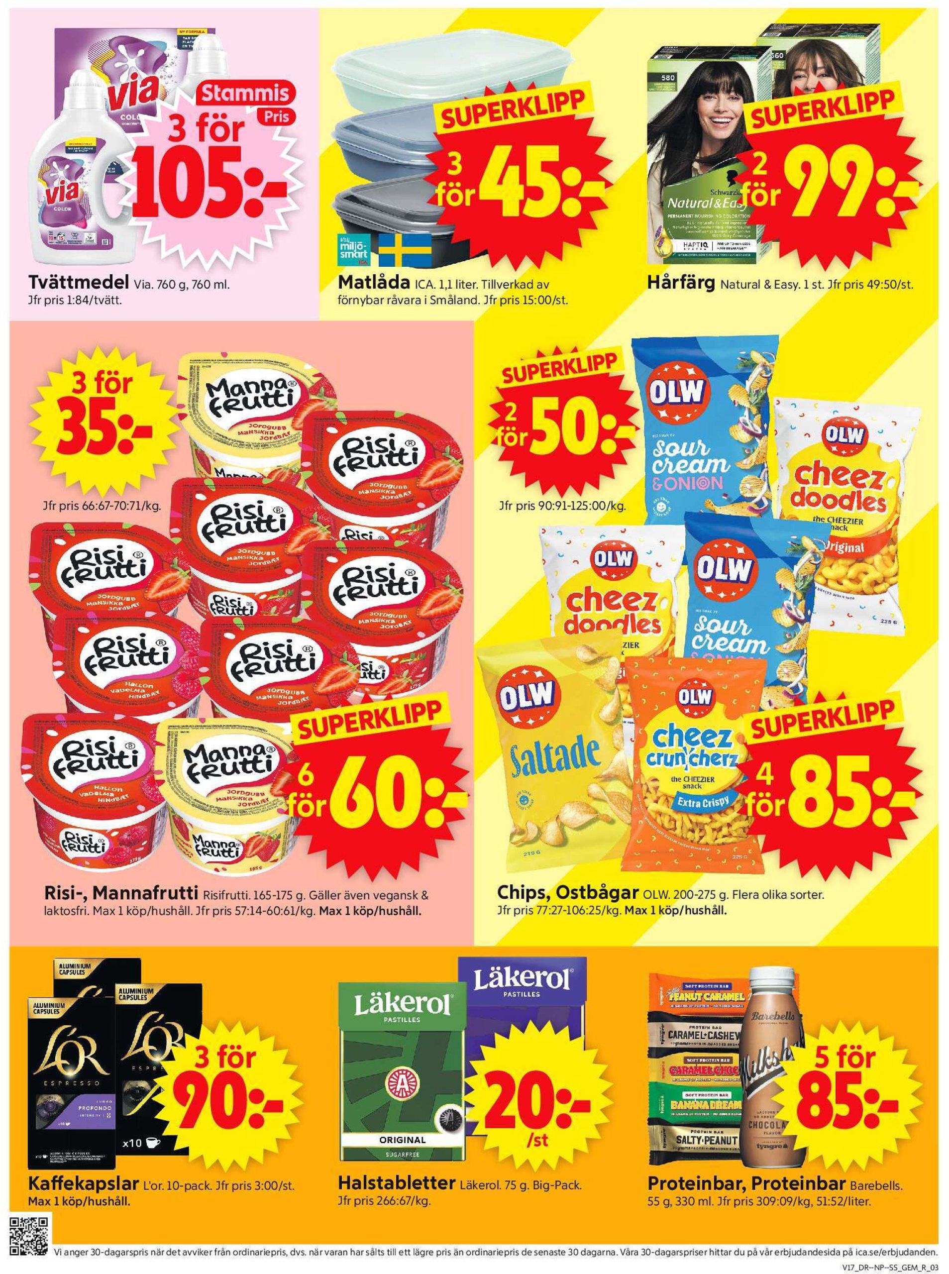 ica-supermarket - ICA Supermarket-reklambladet giltigt från 22/04 - 27/04 - page: 3