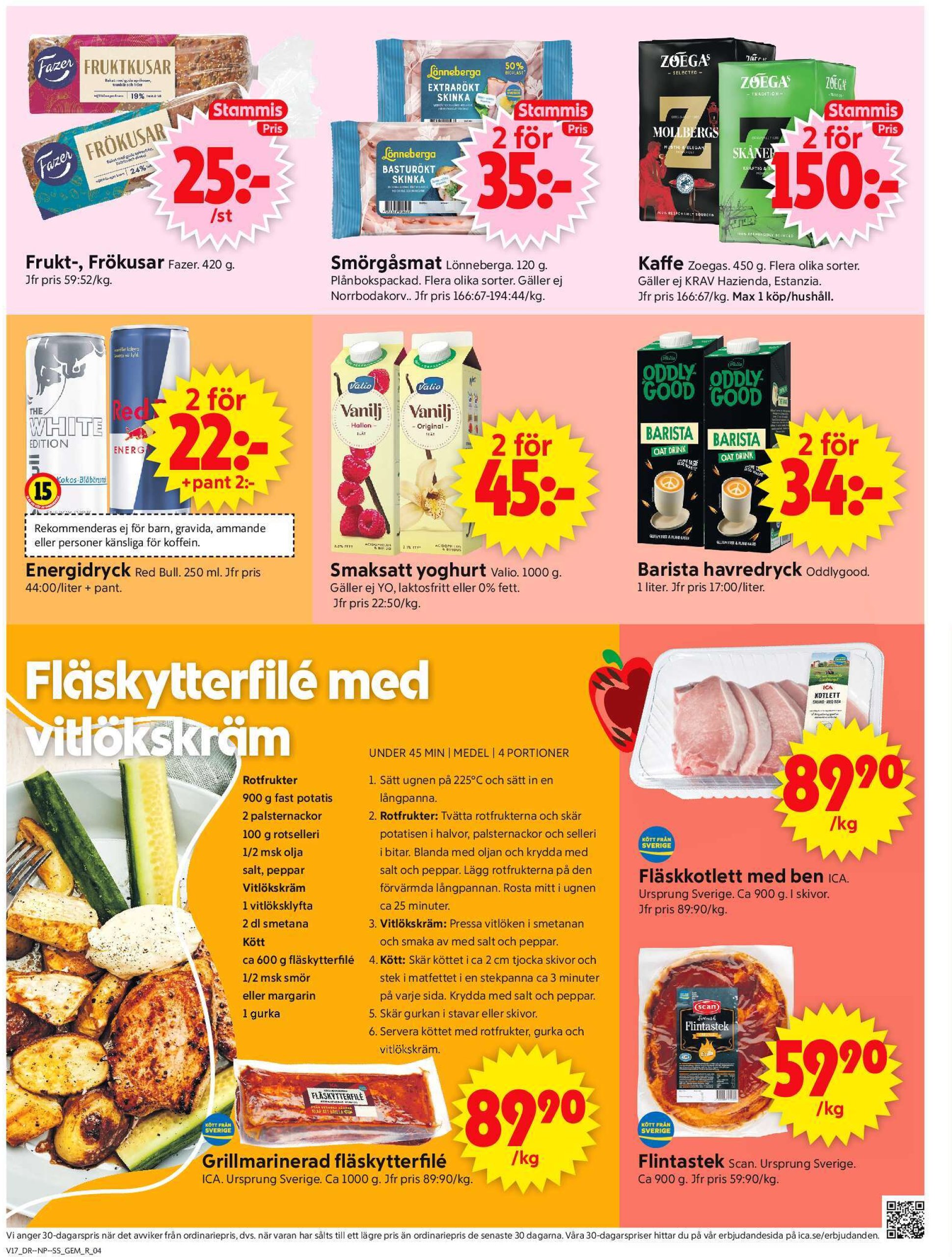 ica-supermarket - ICA Supermarket-reklambladet giltigt från 22/04 - 27/04 - page: 4