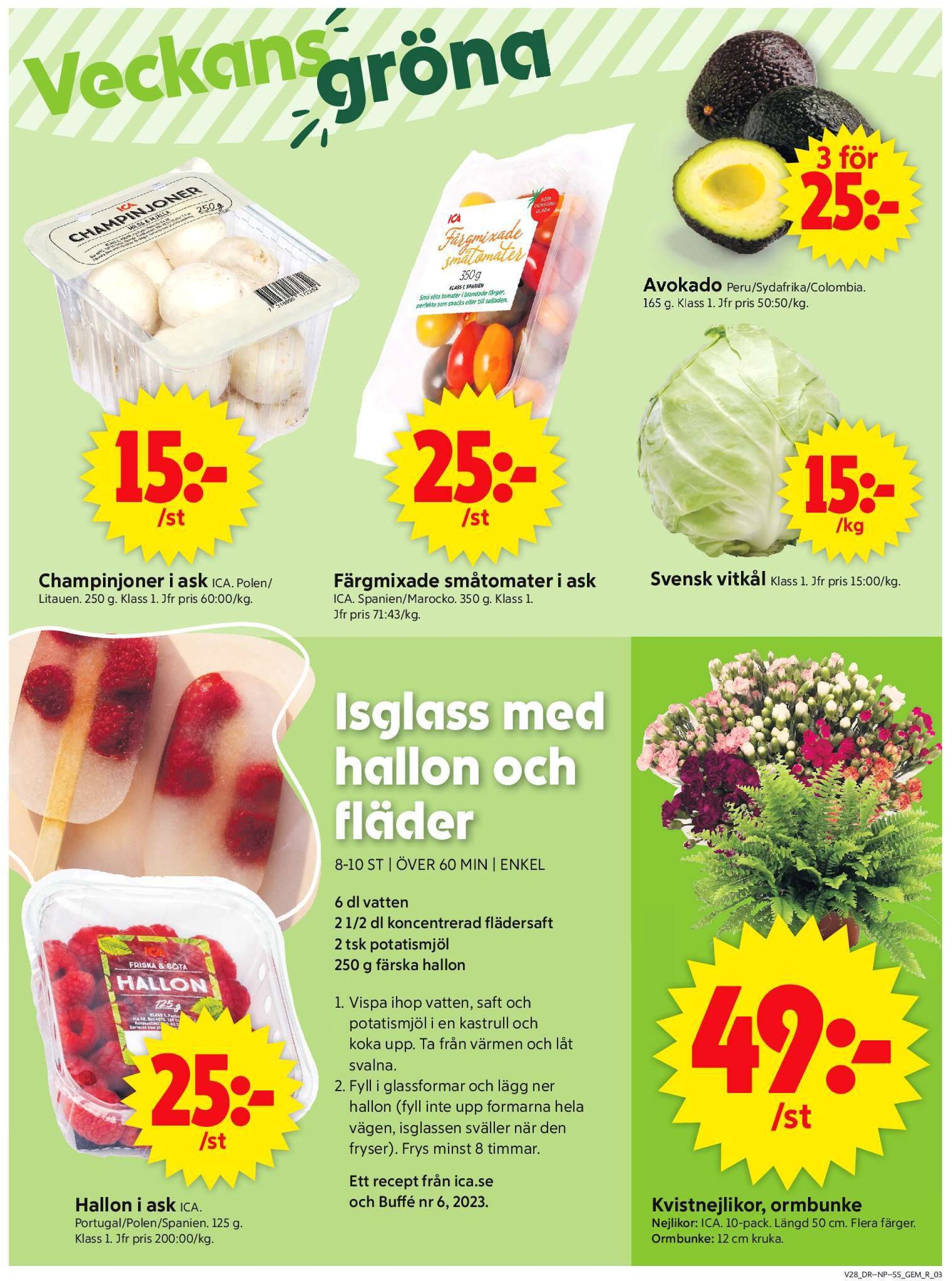 ica-supermarket - ICA Supermarket-reklambladet giltigt från 07/07 - 13/07 - page: 3