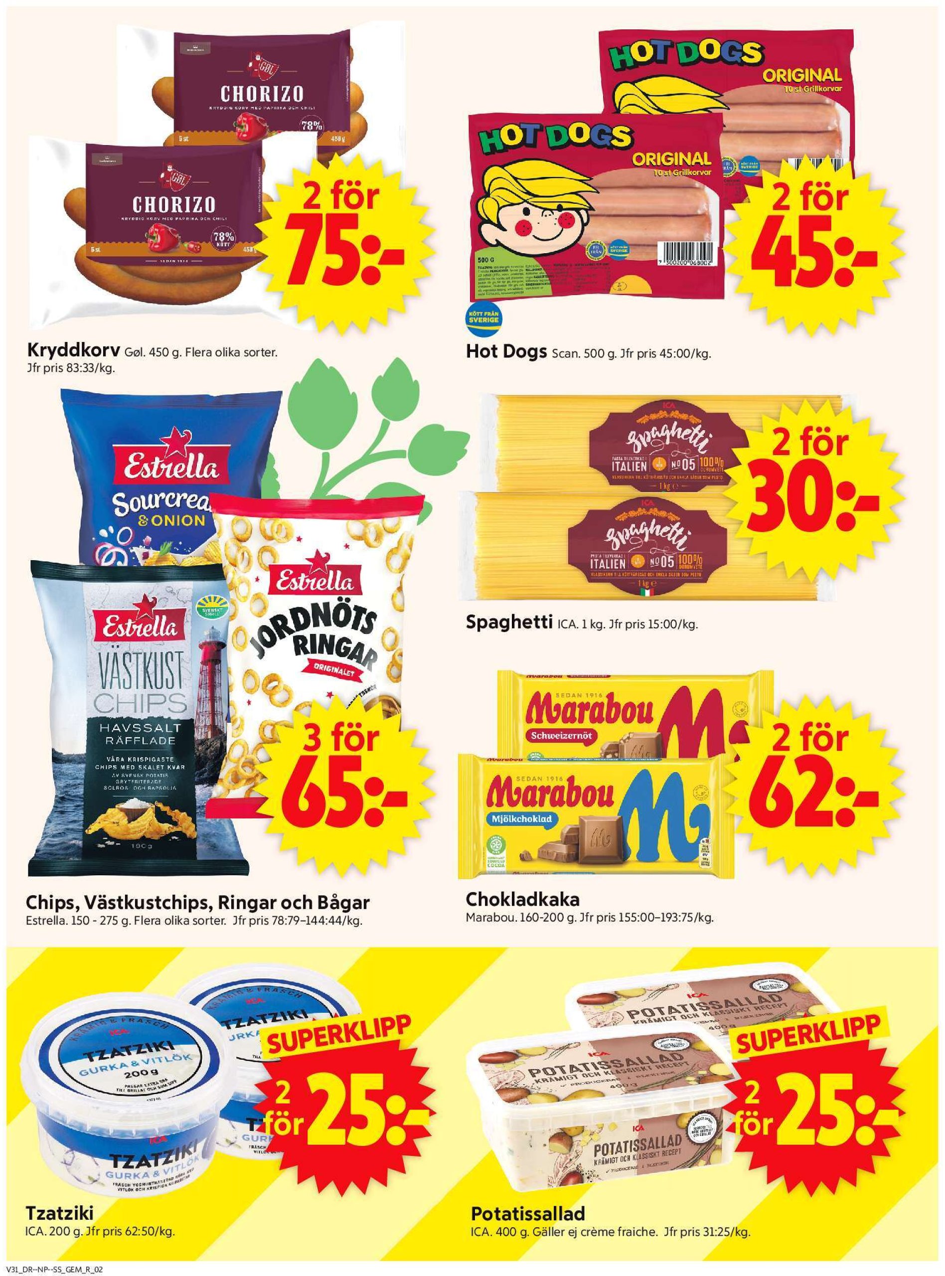 ica-supermarket - ICA Supermarket-reklambladet giltigt från 28/07 - 03/08 - page: 2