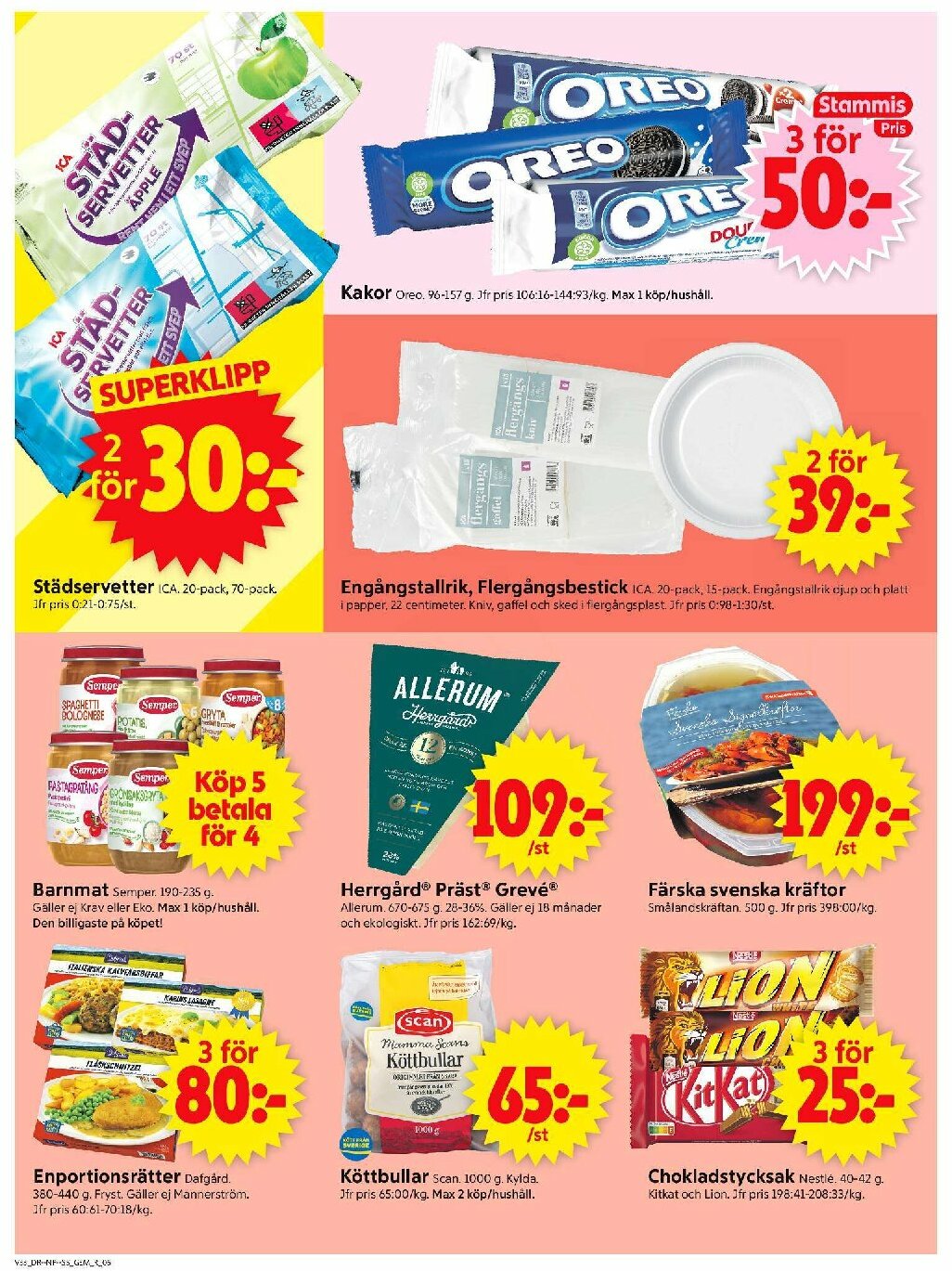 ica-supermarket - ICA Supermarket-reklambladet giltigt från 11/08 - 17/08 - page: 8