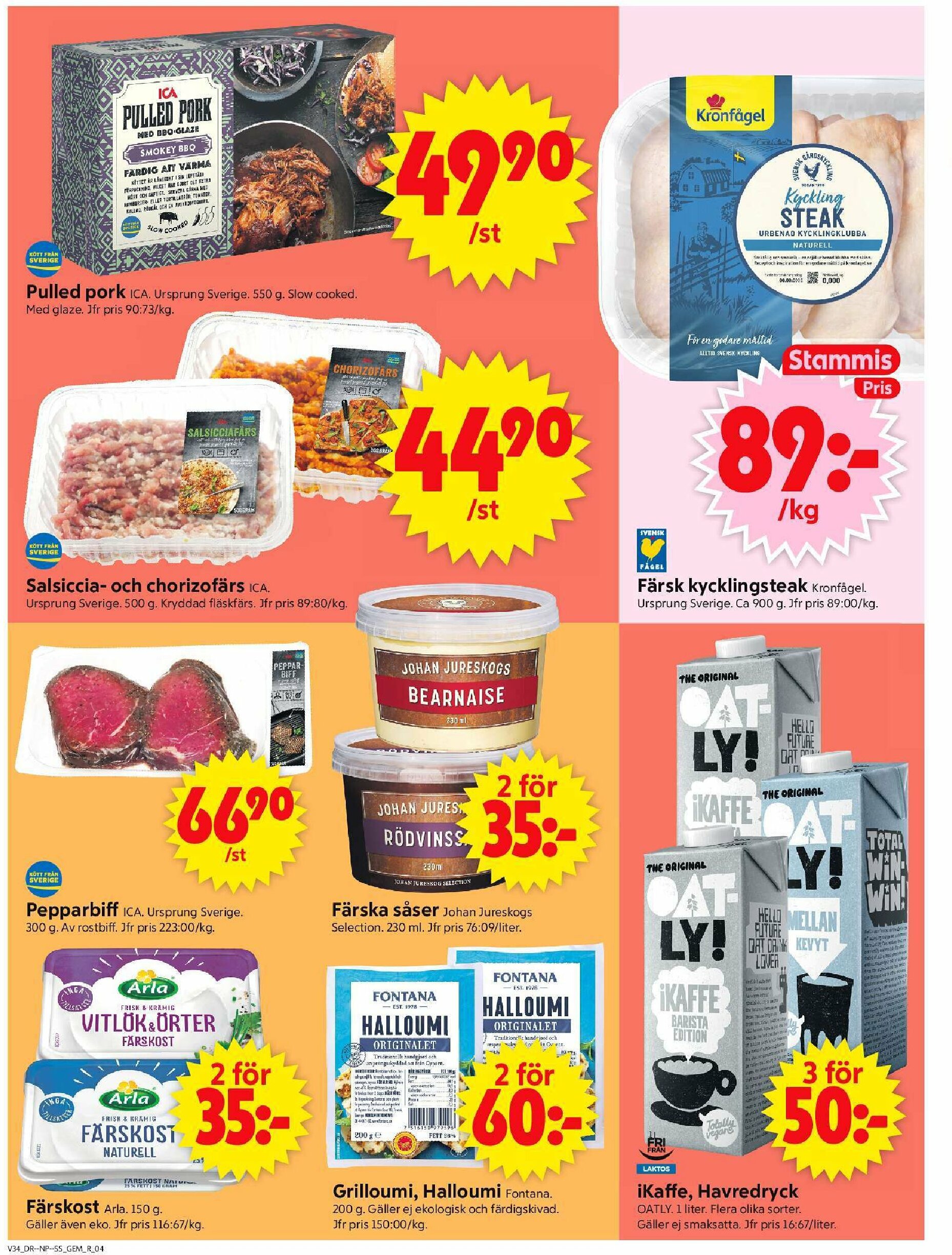 ica-supermarket - ICA Supermarket-reklambladet giltigt från 18/08 - 24/08 - page: 4