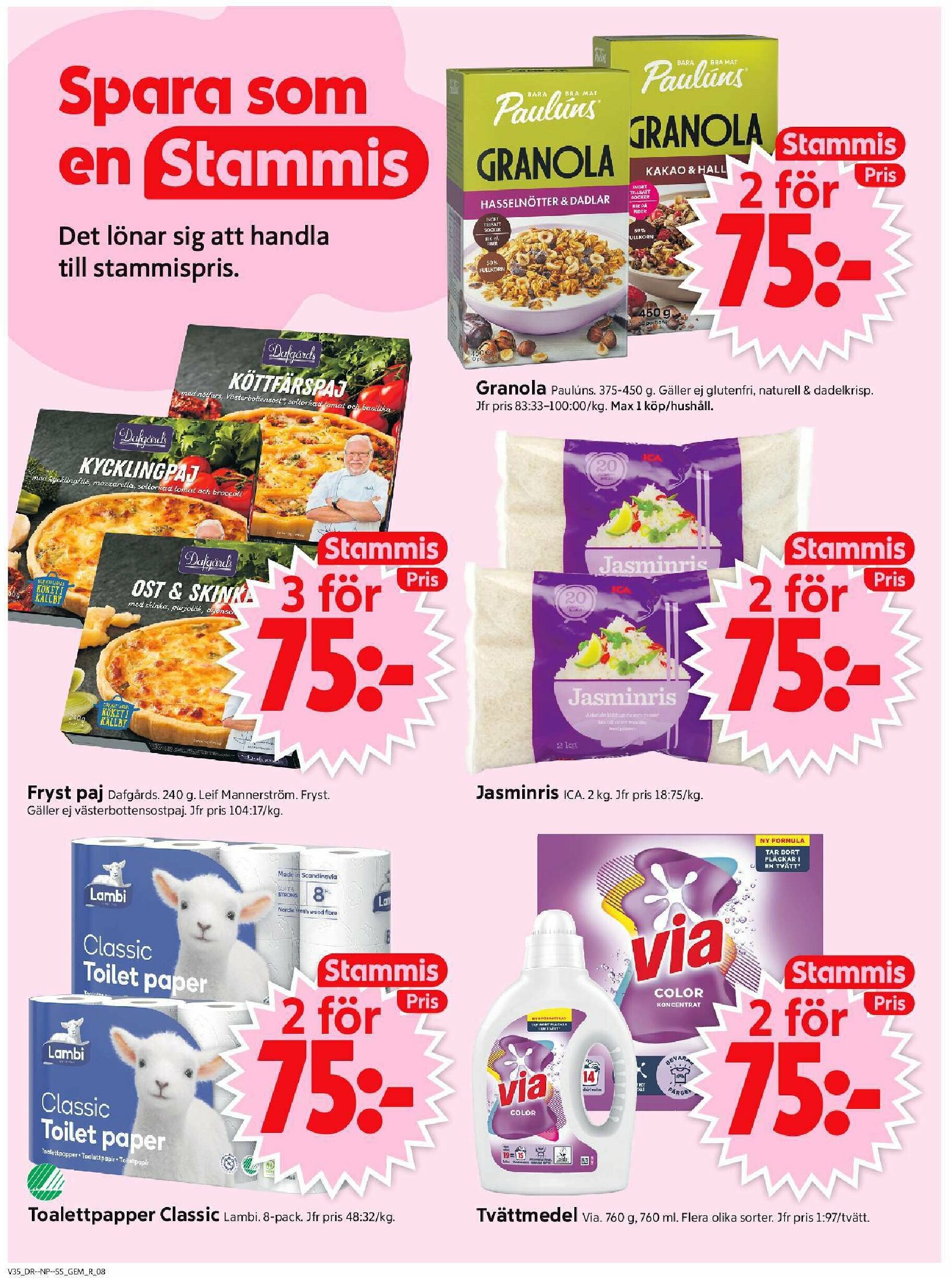ica-supermarket - ICA Supermarket-reklambladet giltigt från 25/08 - 31/08 - page: 10