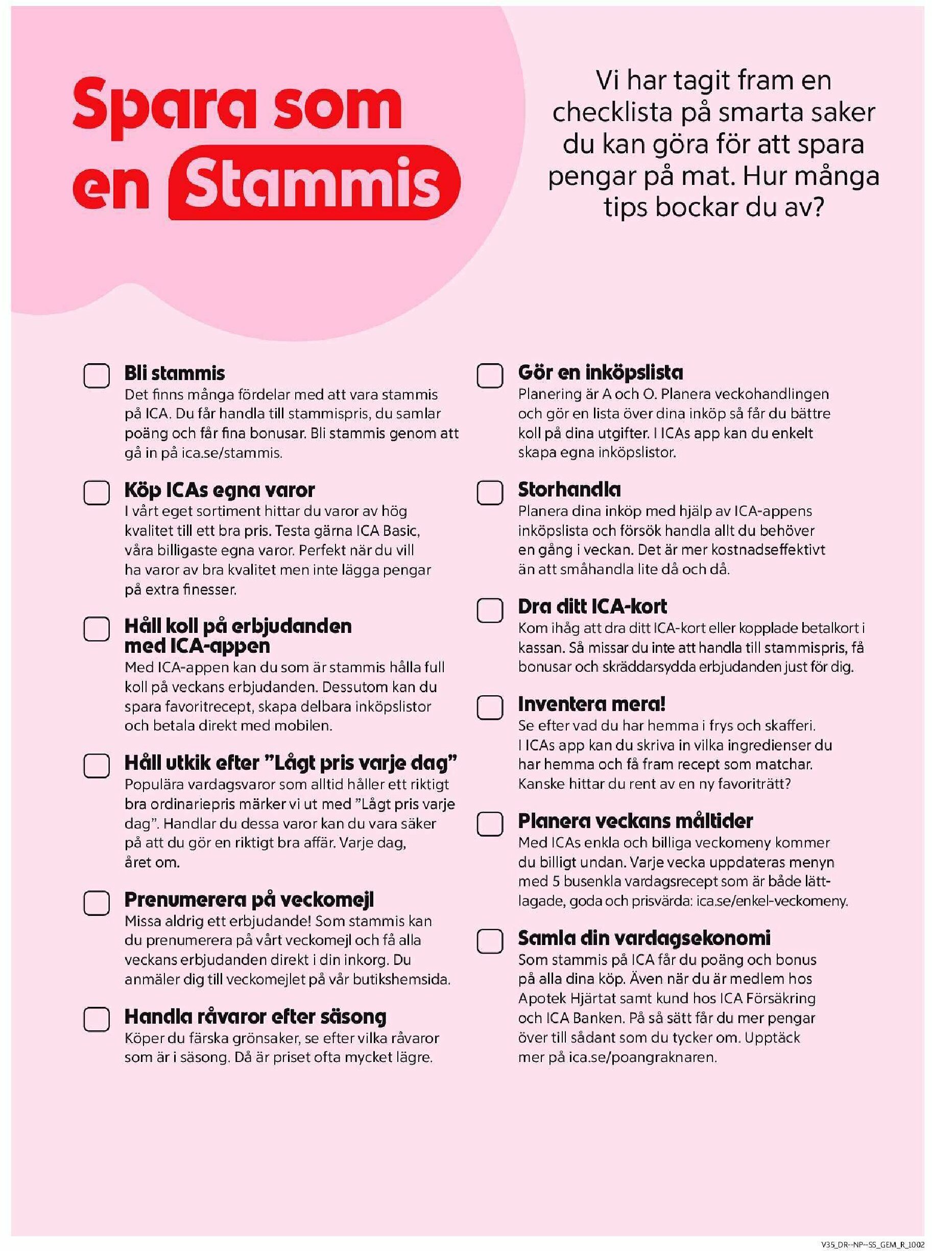 ica-supermarket - ICA Supermarket-reklambladet giltigt från 25/08 - 31/08 - page: 7