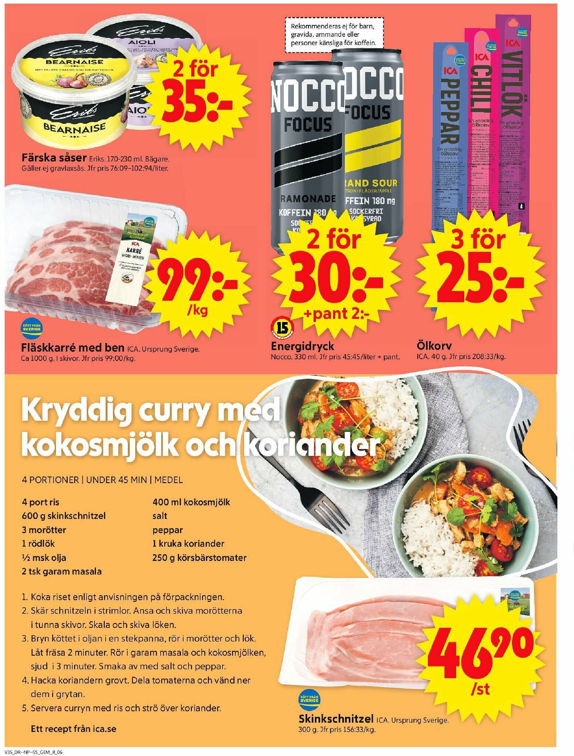 ica-supermarket - ICA Supermarket-reklambladet giltigt från 25/08 - 31/08 - page: 8