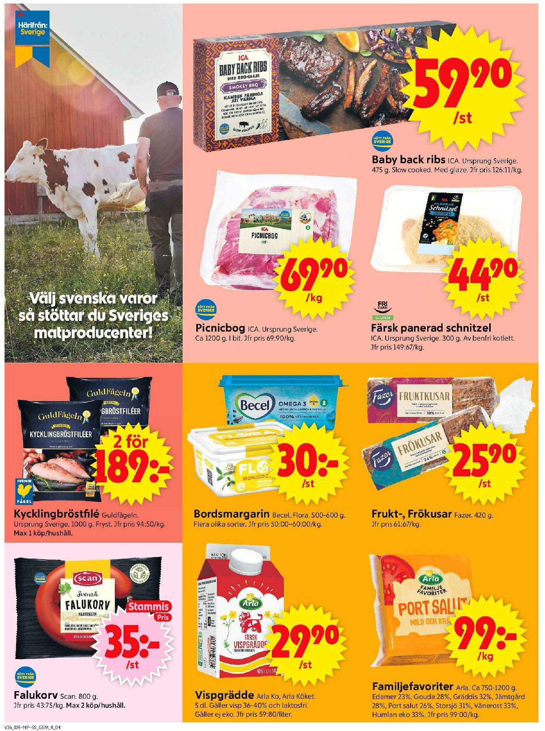 ica-supermarket - ICA Supermarket-reklambladet giltigt från 01/09 - 07/09 - page: 4
